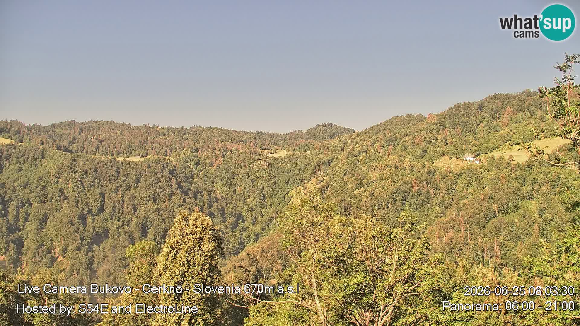 Bukovo Webcam – Baška grapa | Cerkno | Slowenien