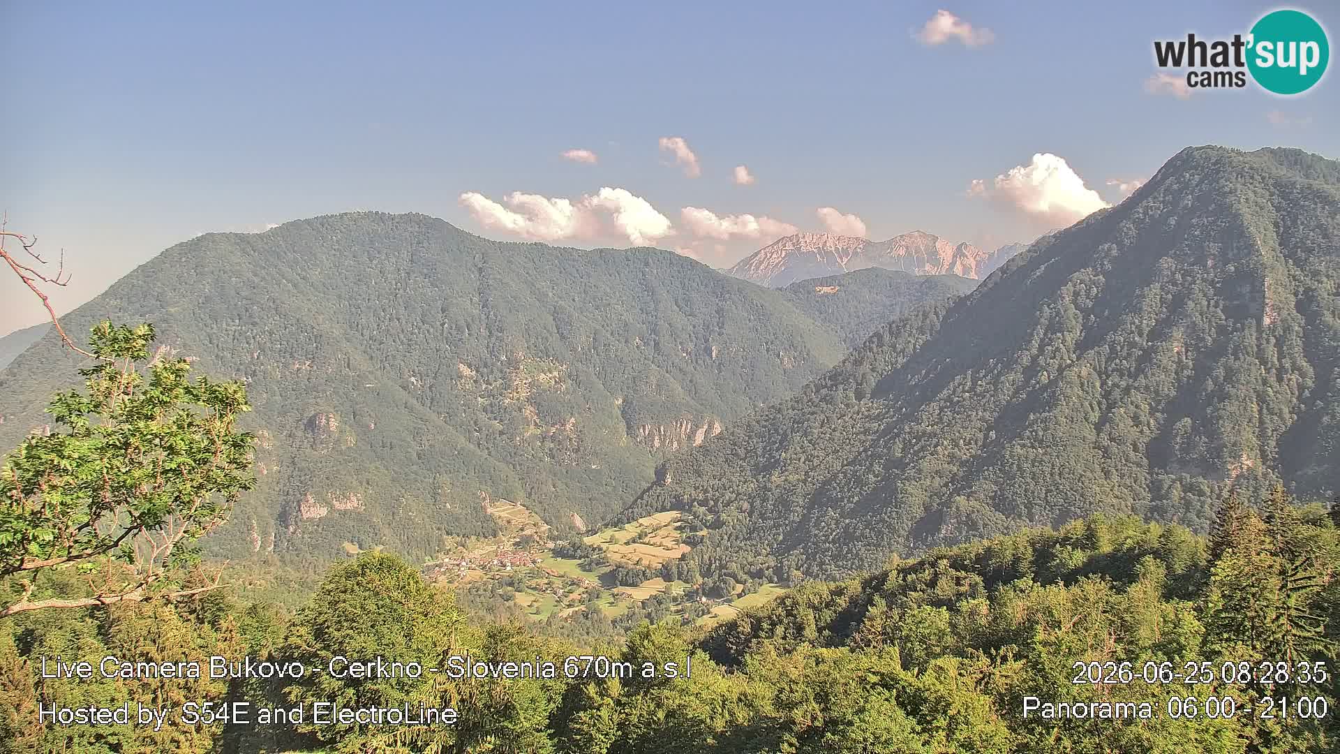 Bukovo Webcam – Baška grapa | Cerkno | Slowenien