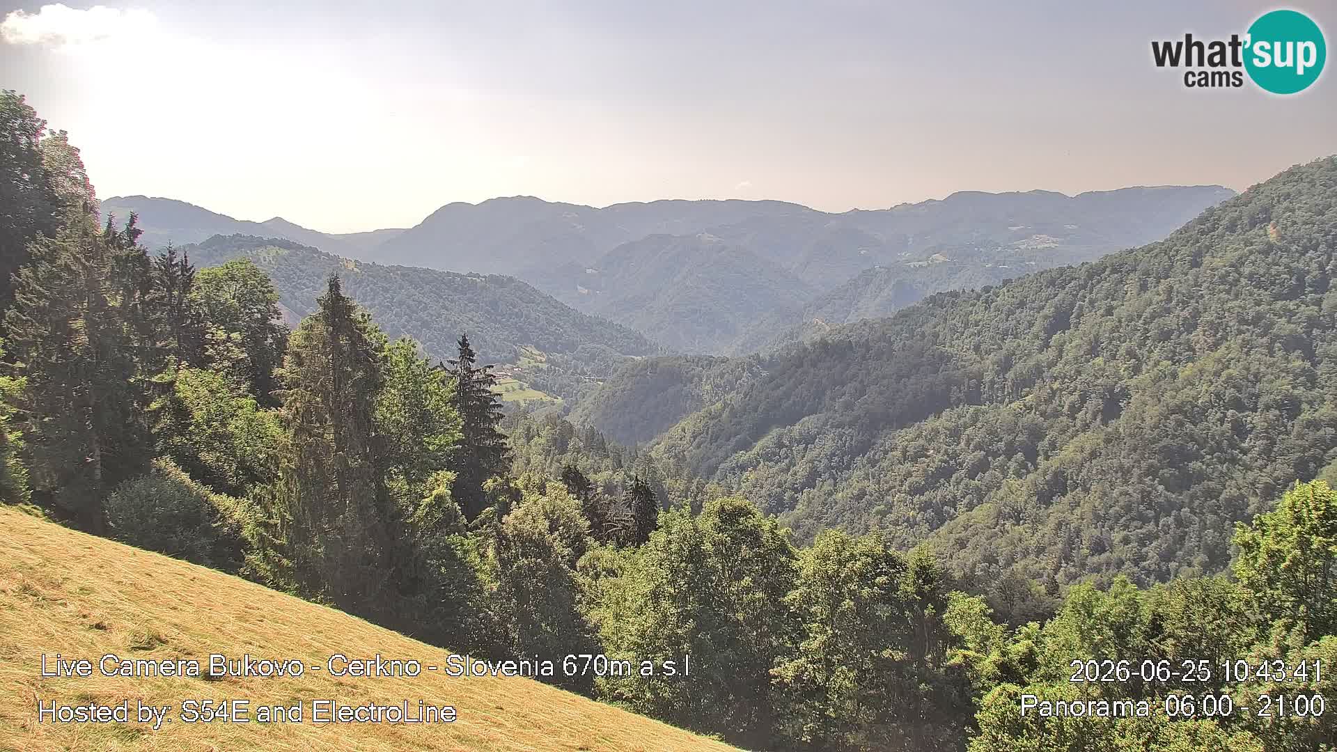 Webcam en vivo Bukovo – Baška grapa | Cerkno | Eslovenia