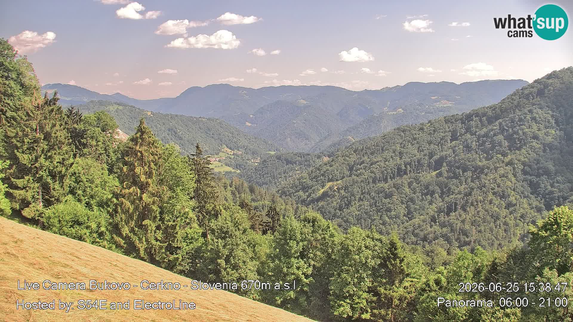 Webcam Bukovo – Baška grapa | Cerkno | Slovenia