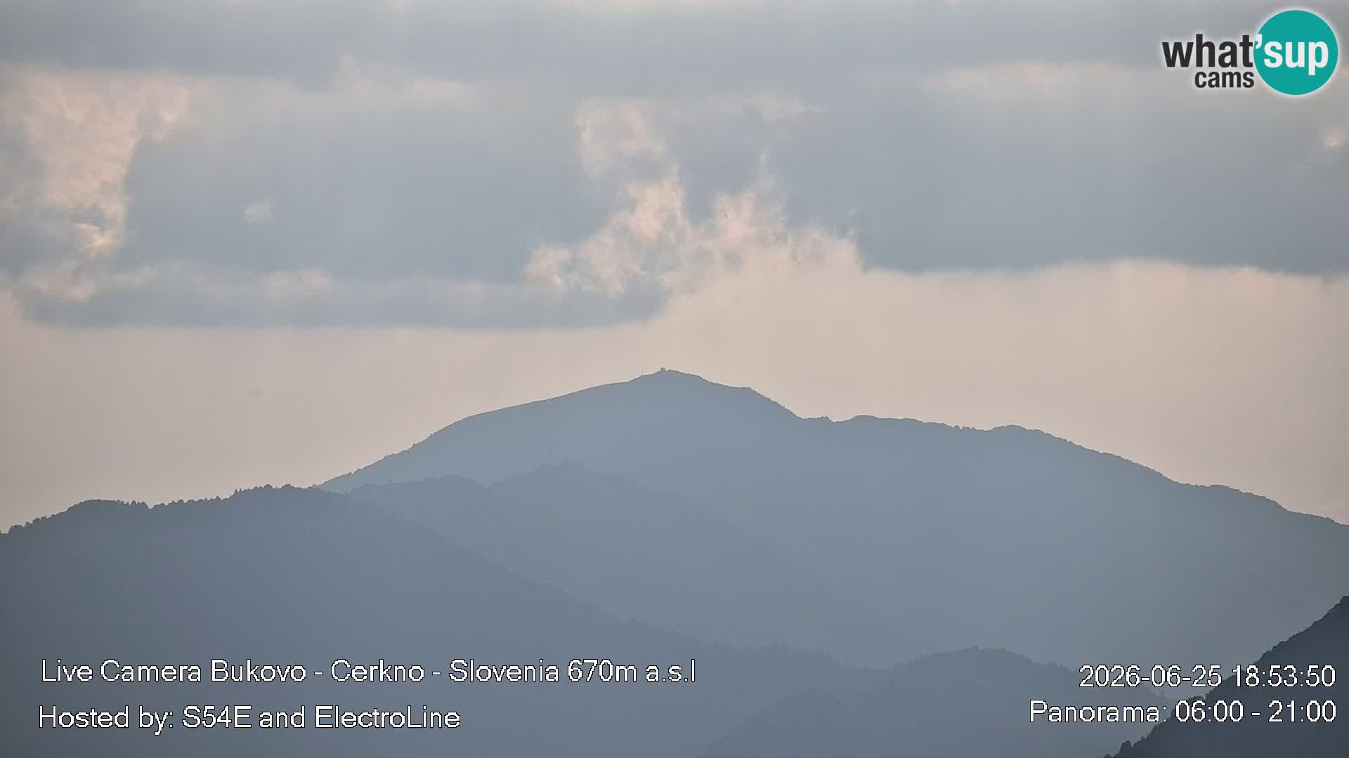 Web kamera Bukovo – Baška grapa | Cerkno | Slovenija