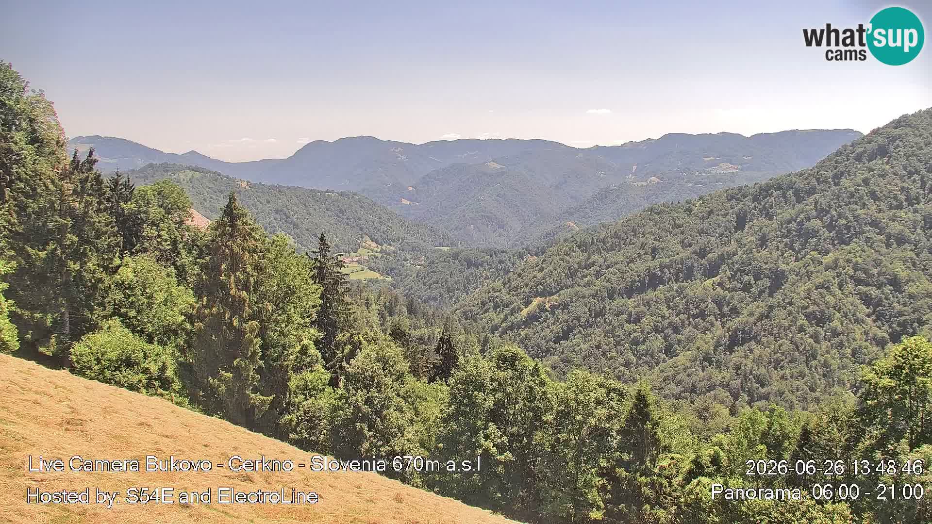 Webcam Bukovo – Baška grapa | Cerkno | Slovenia