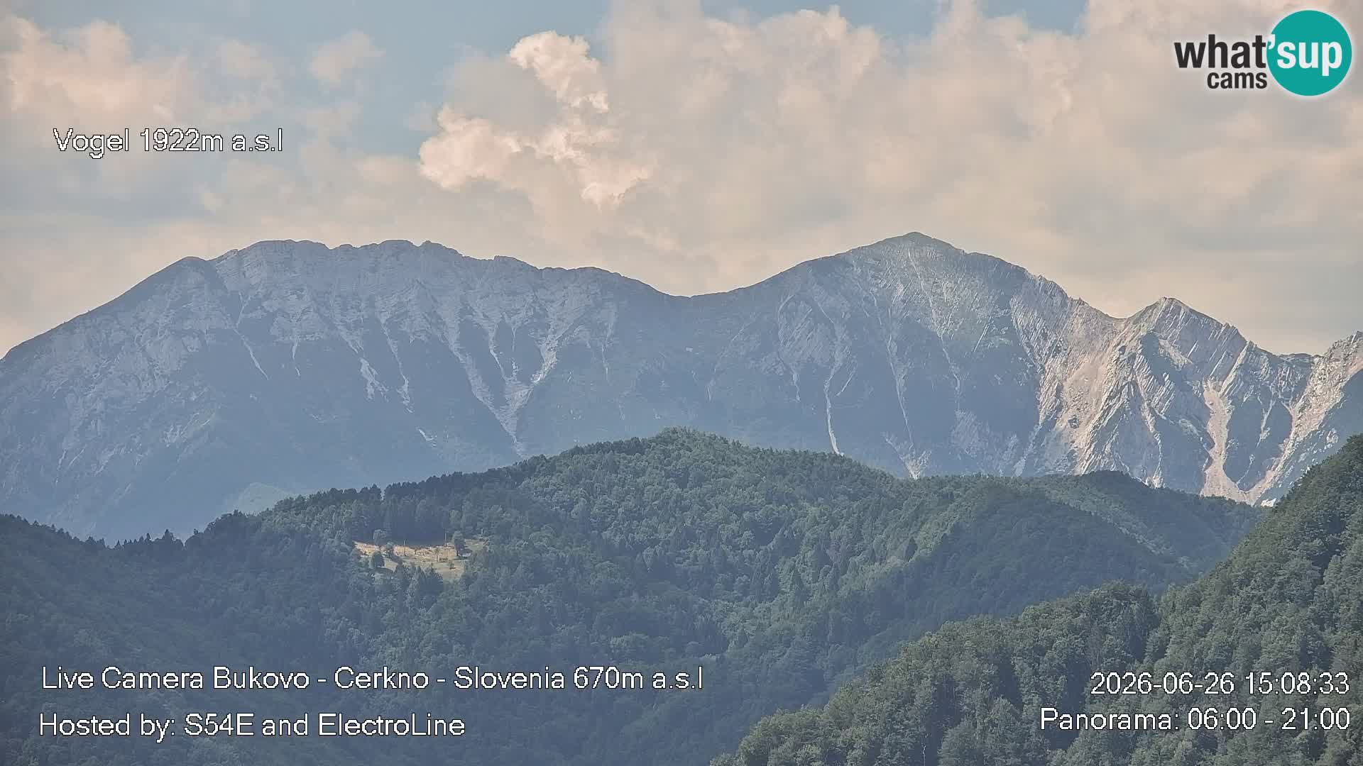 Webcam Bukovo – Baška grapa | Cerkno | Slovenia