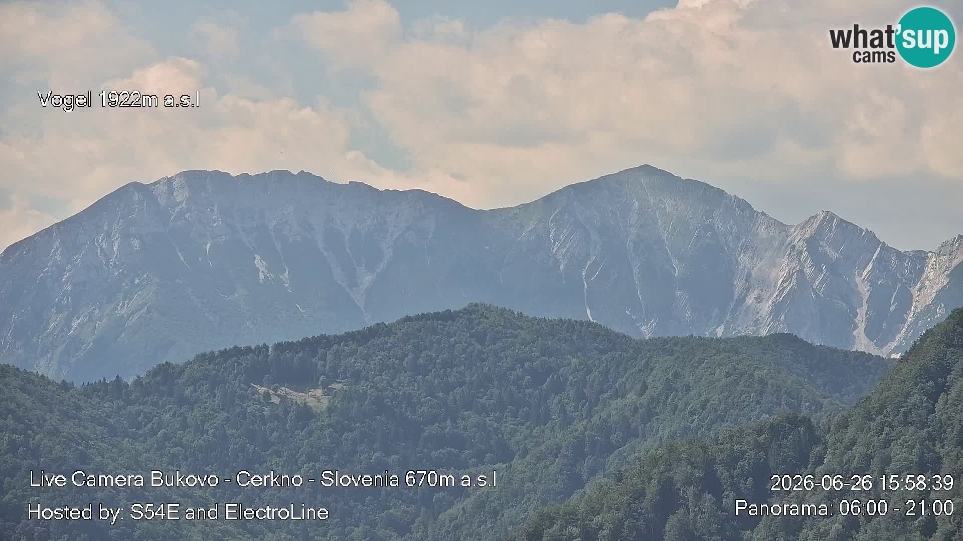 Webcam Bukovo – Baška grapa | Cerkno | Slovenia