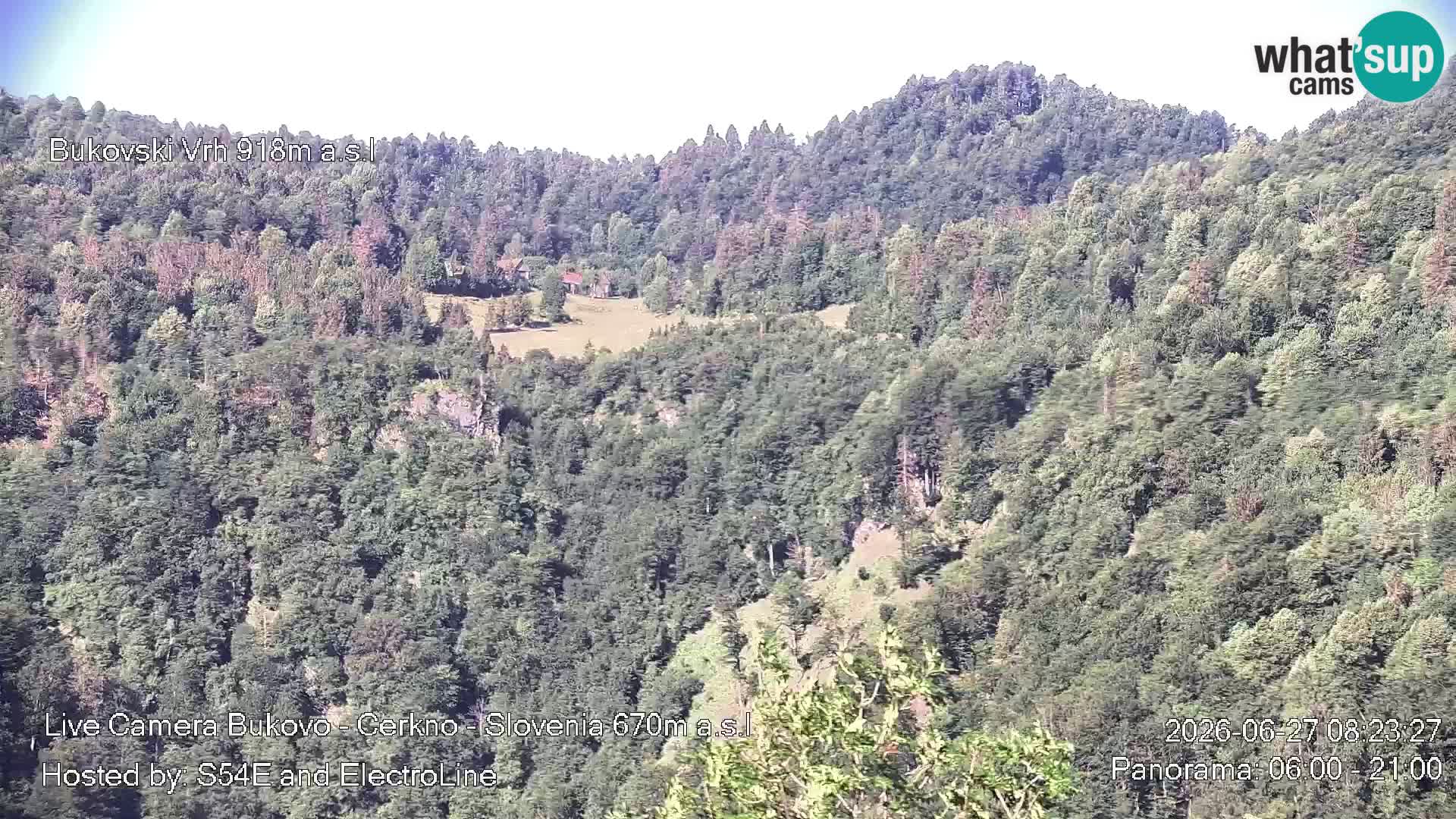 Bukovo Webcam – Baška grapa | Cerkno | Slowenien