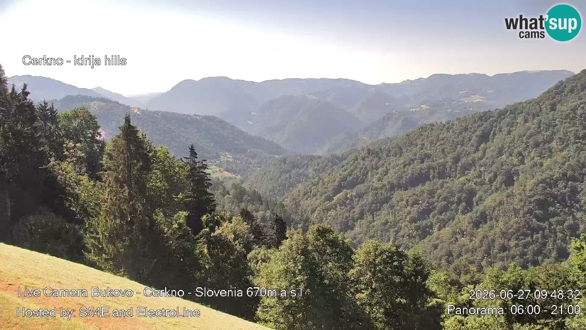 Bukovo Webcam – Baška grapa | Cerkno | Slowenien