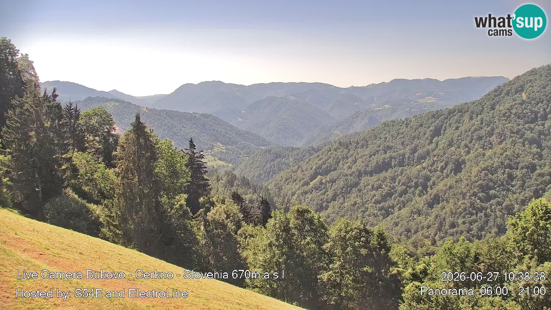 Webcam en vivo Bukovo – Baška grapa | Cerkno | Eslovenia