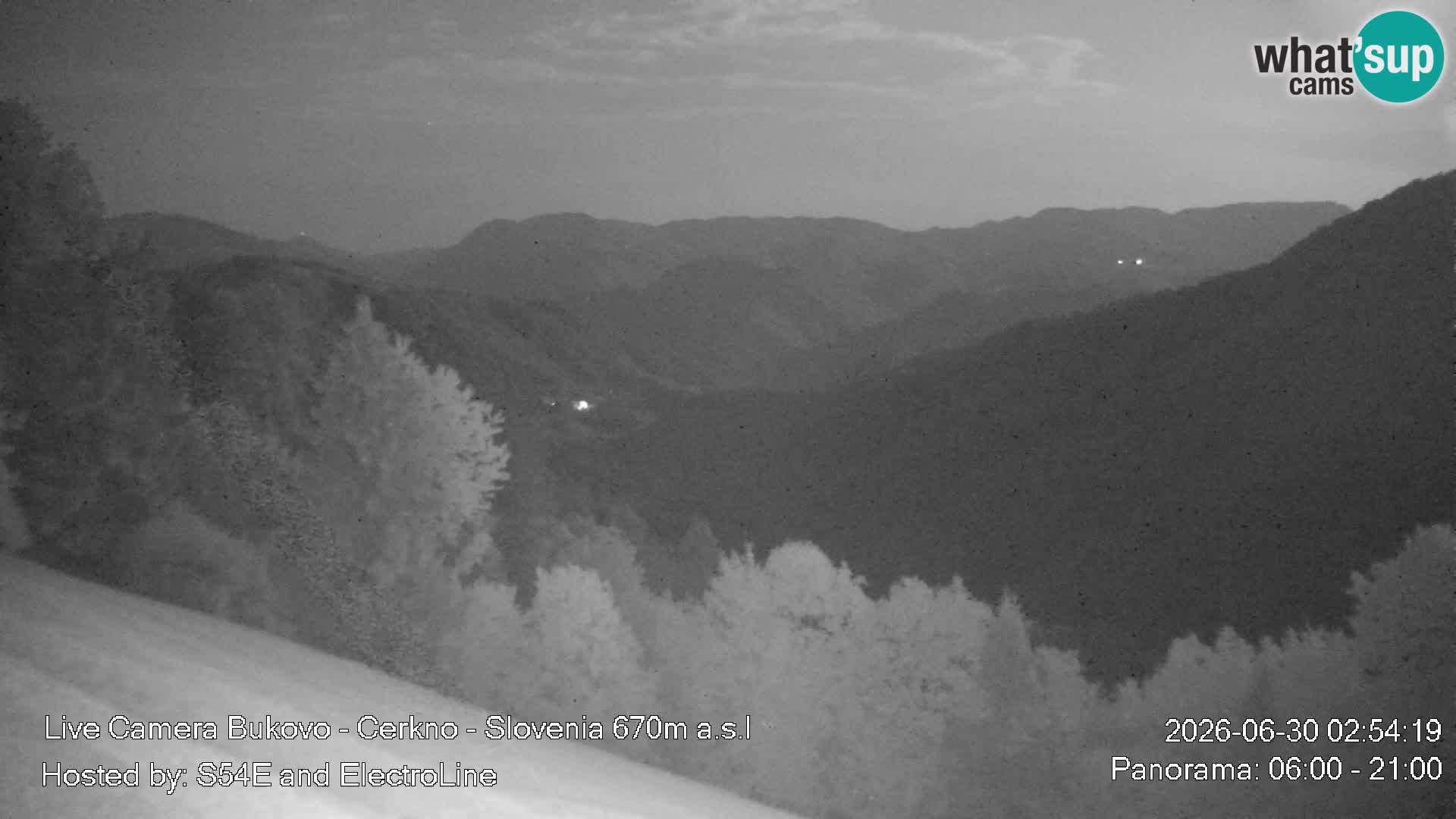 Webcam Bukovo – Baška grapa | Cerkno | Slovénie