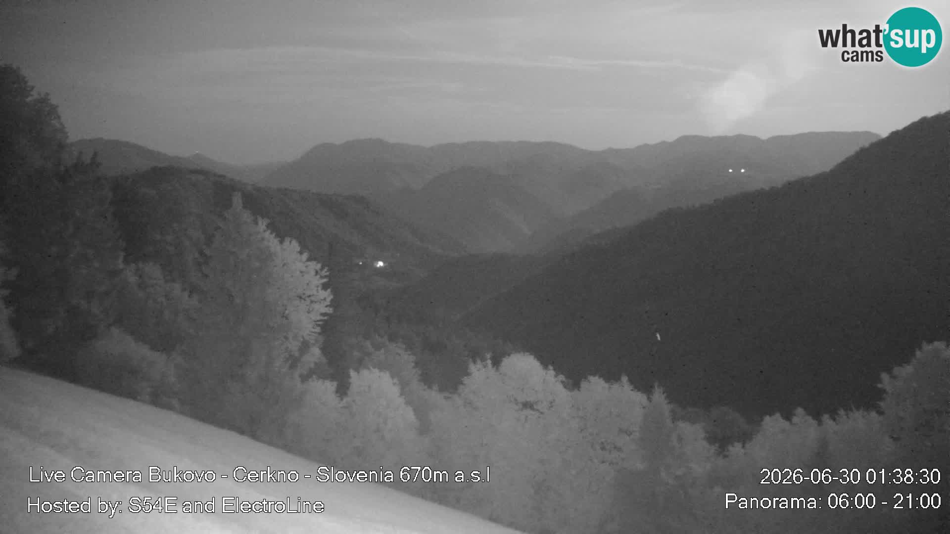 Webcam Bukovo – Baška grapa | Cerkno | Slovénie