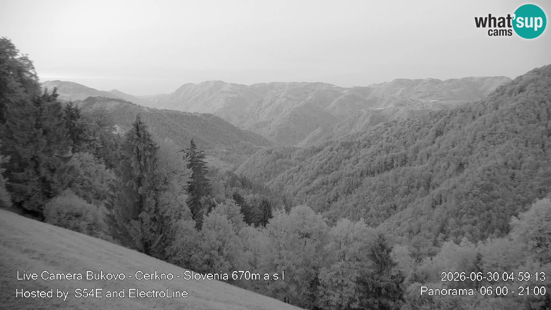 Webcam Bukovo – Baška grapa | Cerkno | Slovénie