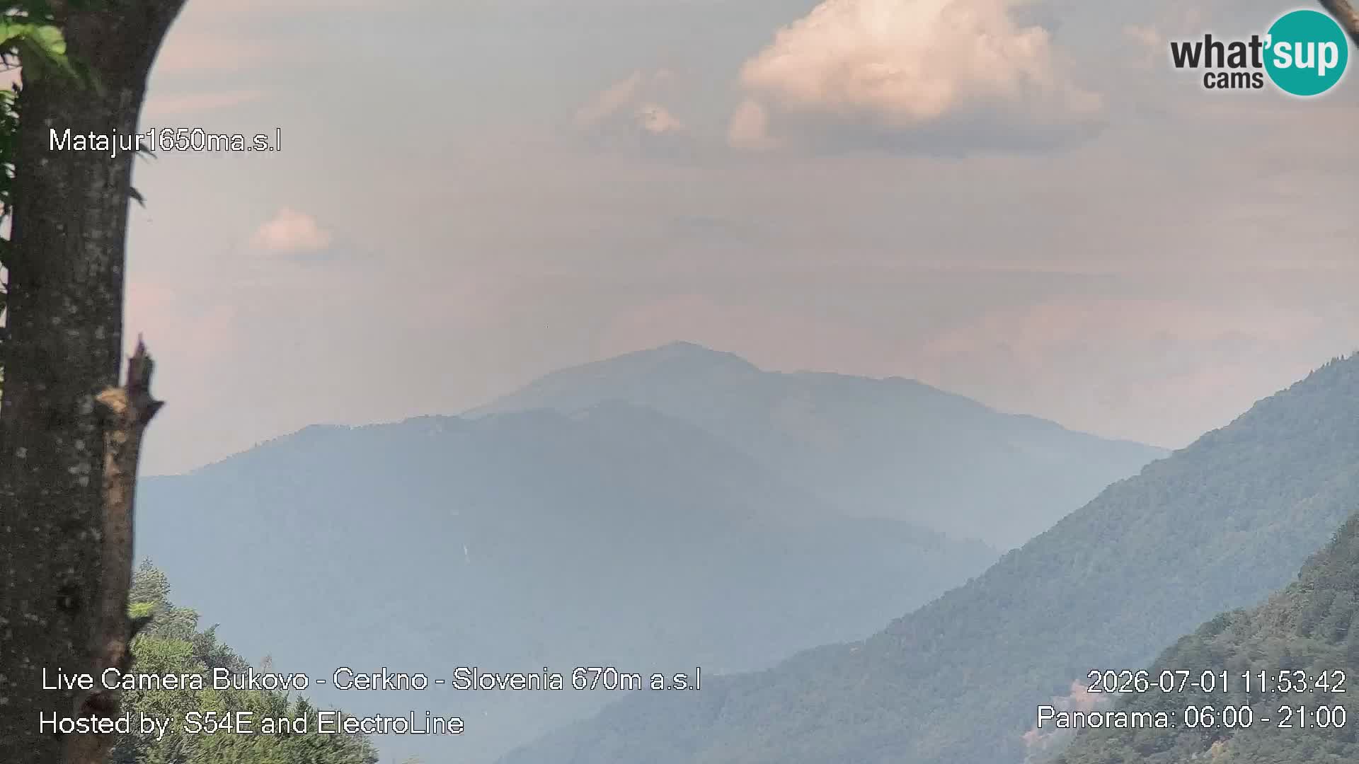 Webcam Bukovo – Baška grapa | Cerkno | Slovenia