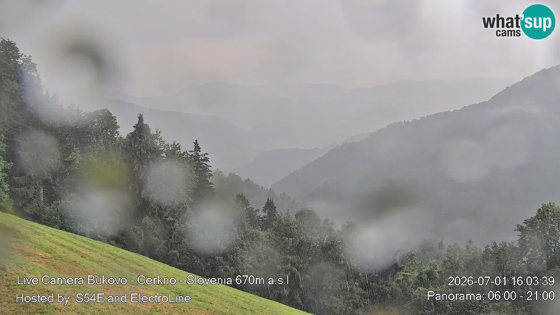 Webcam Bukovo – Baška grapa | Cerkno | Slovénie