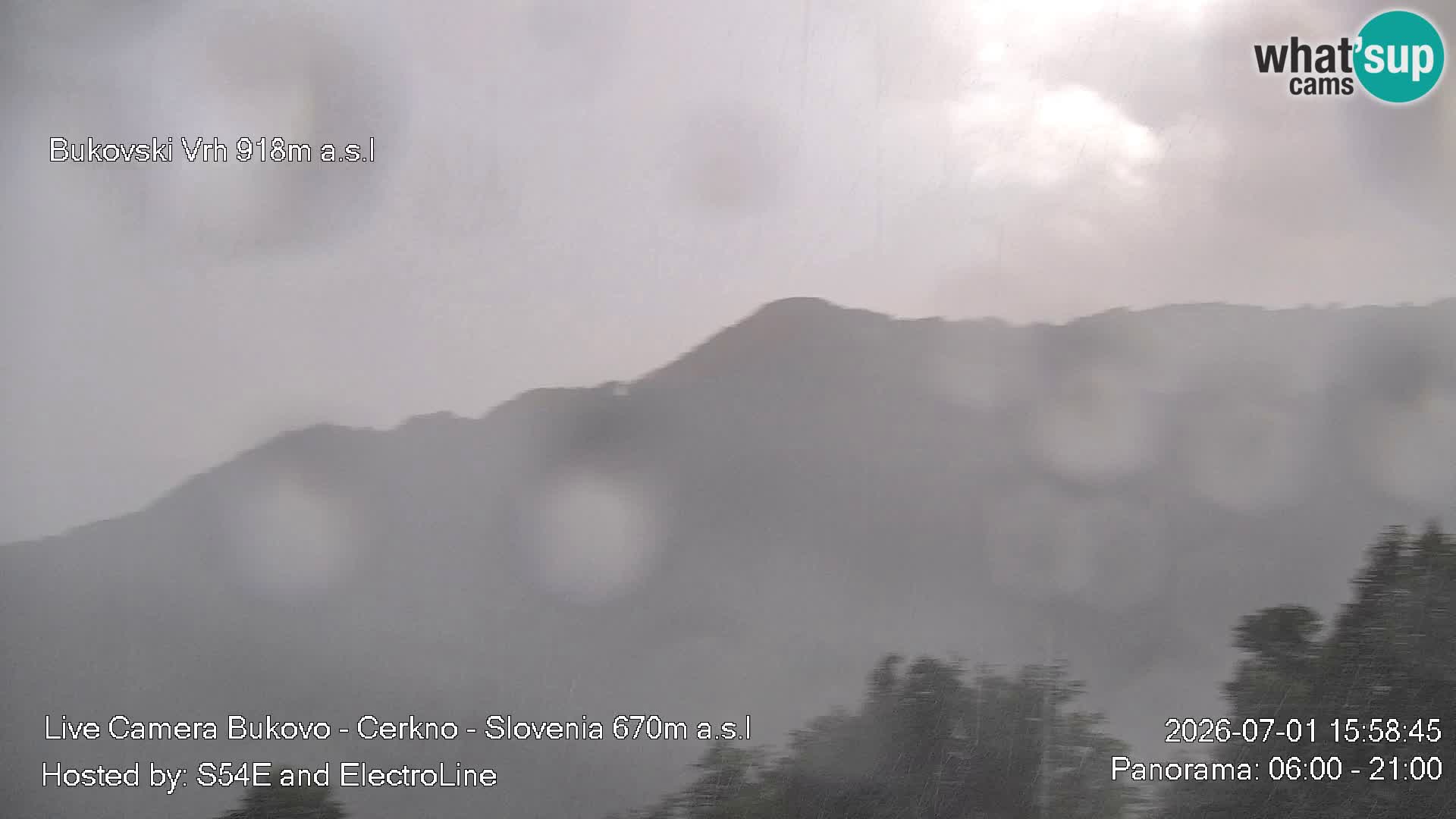 Webcam Bukovo – Baška grapa | Cerkno | Slovénie