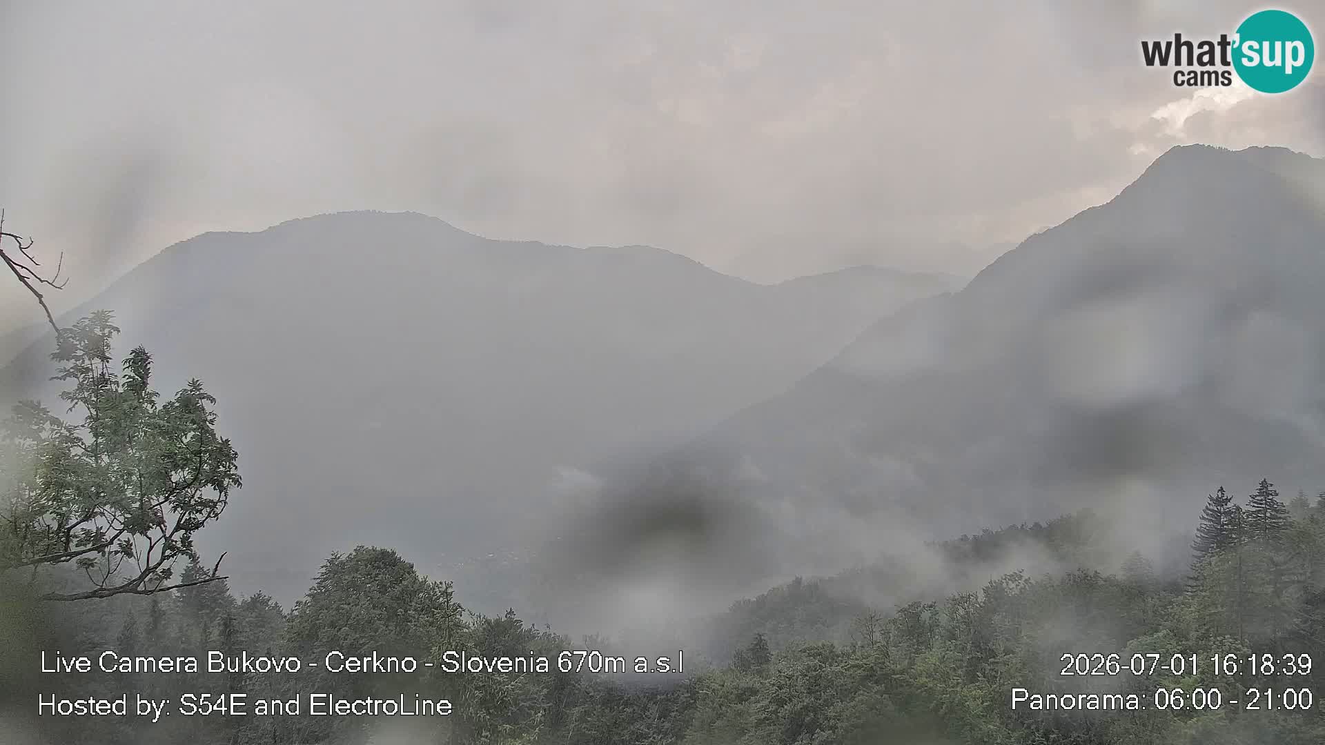 Webcam Bukovo – Baška grapa | Cerkno | Slovenia