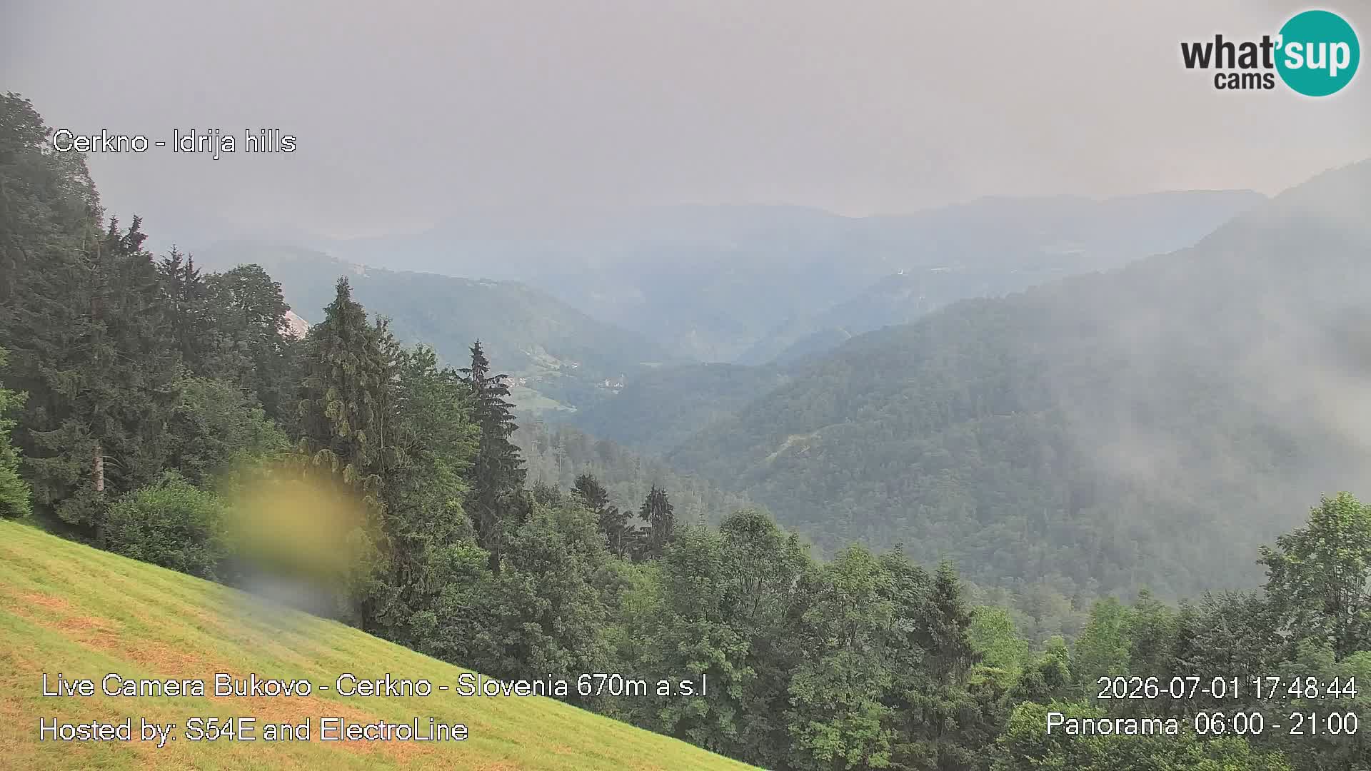 Webcam en vivo Bukovo – Baška grapa | Cerkno | Eslovenia
