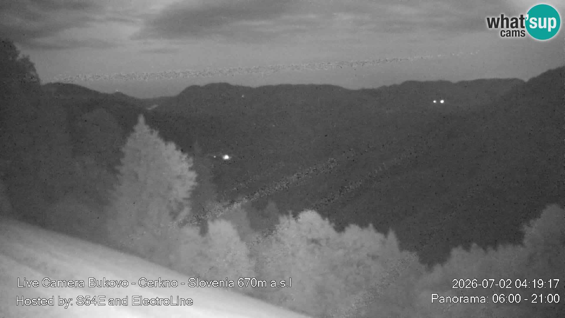 Webcam Bukovo – Baška grapa | Cerkno | Slovénie