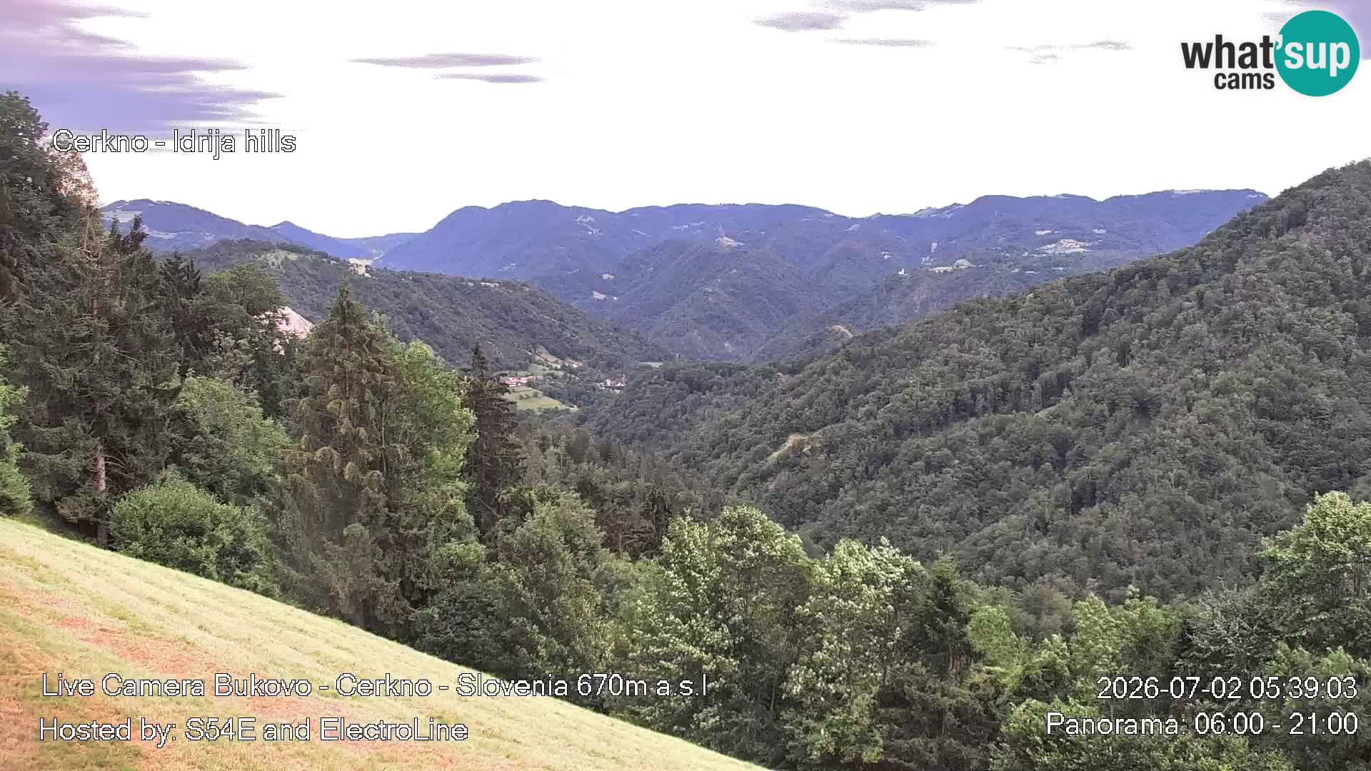 Webcam Bukovo – Baška grapa | Cerkno | Slovénie