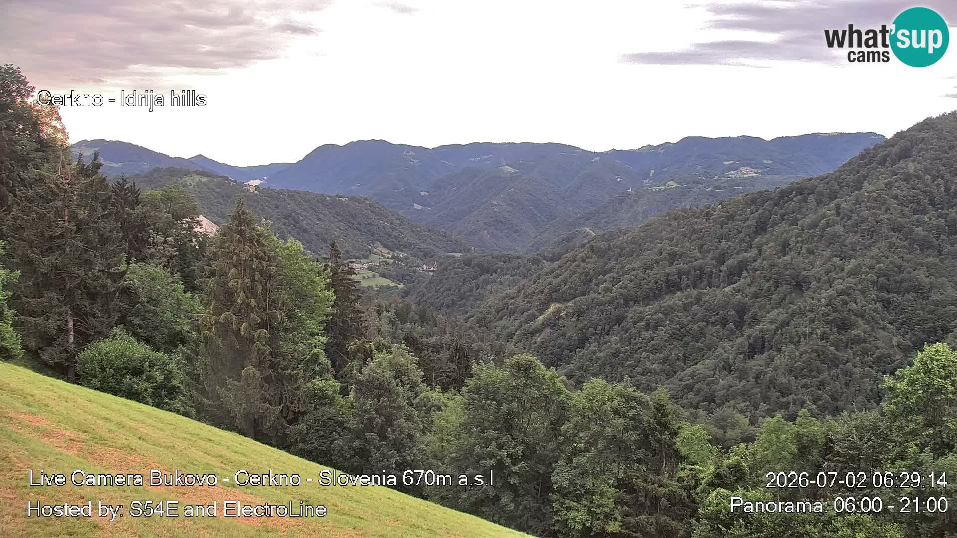 Bukovo Webcam – Baška grapa | Cerkno | Slowenien