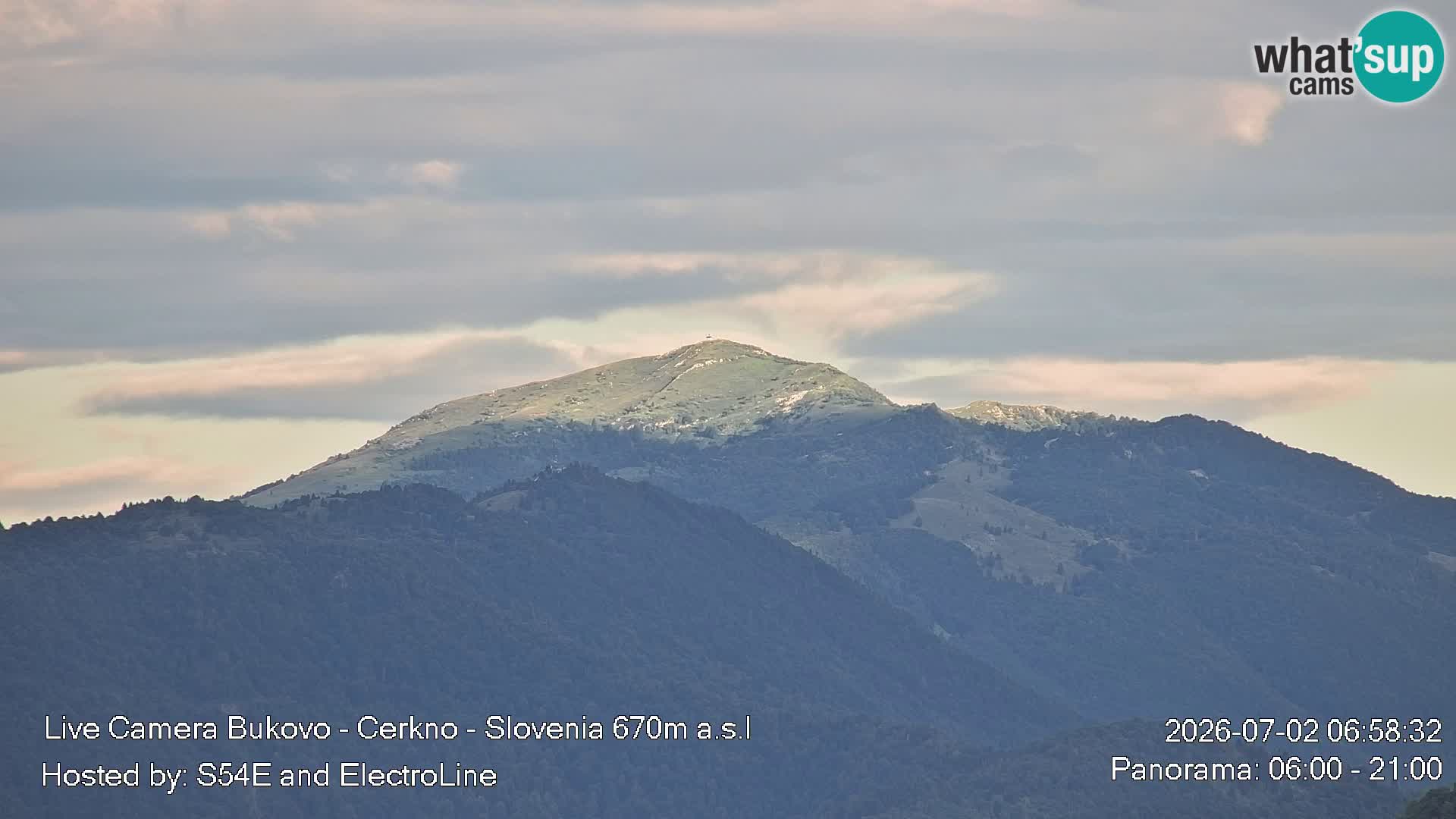 Webcam Bukovo – Baška grapa | Cerkno | Slovénie