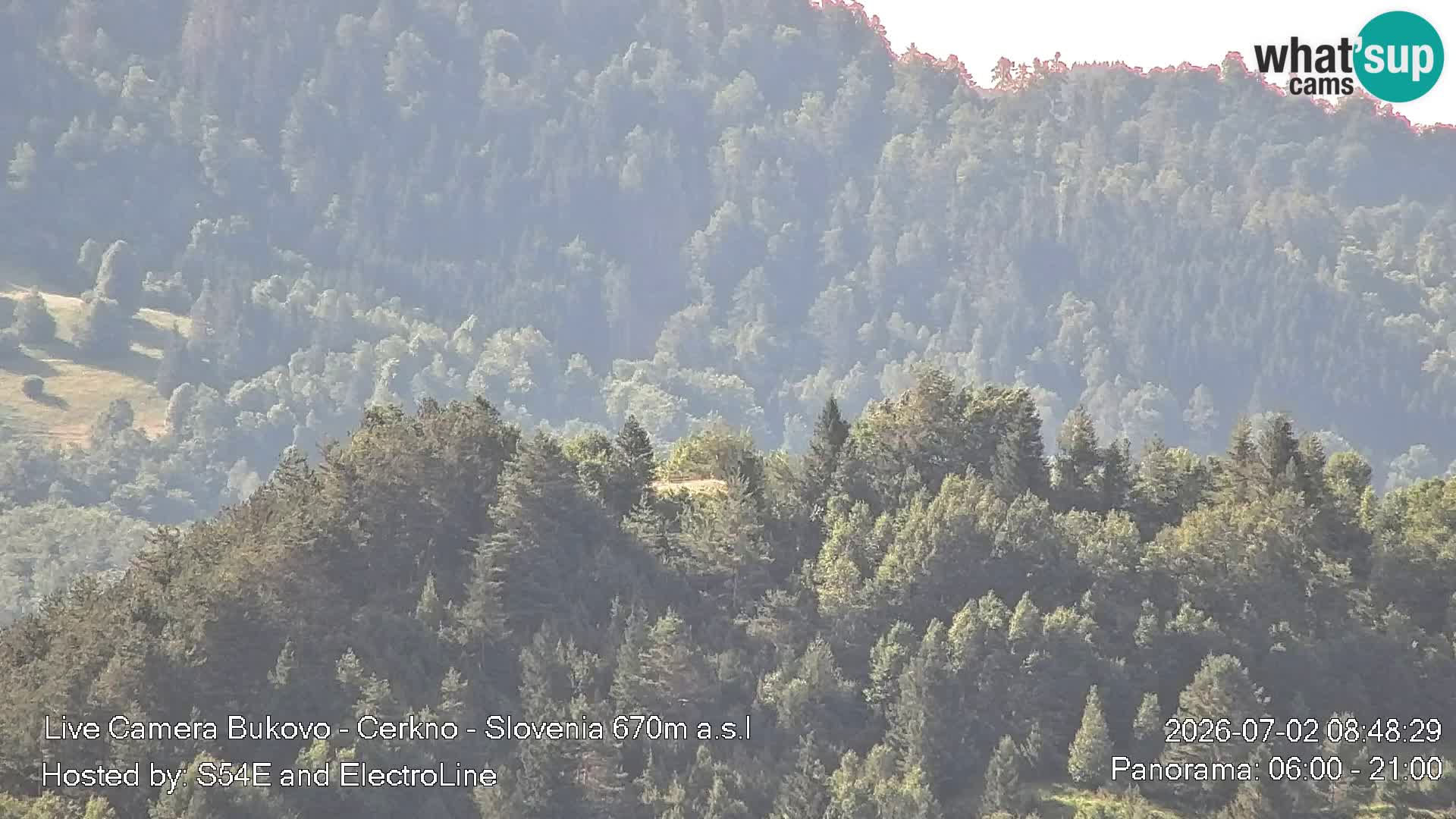 Webcam Bukovo – Baška grapa | Cerkno | Slovénie