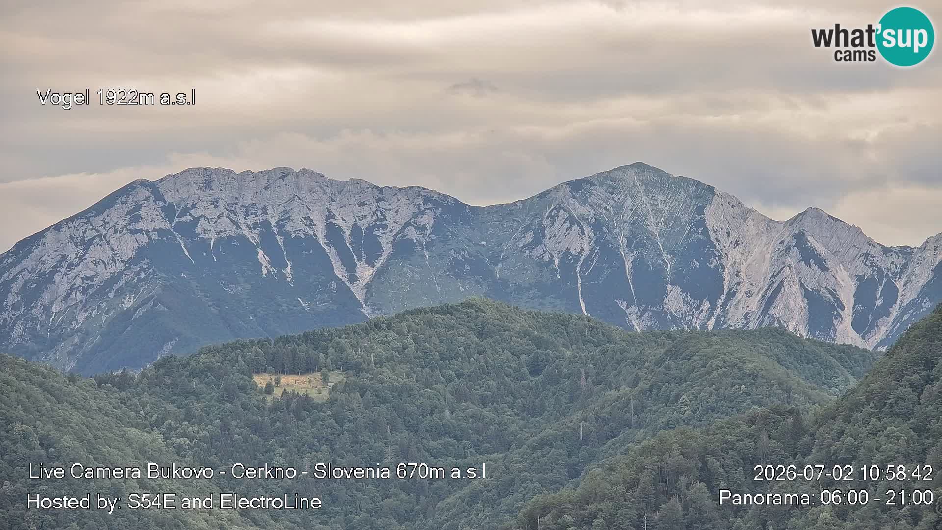 Bukovo Webcam – Baška grapa | Cerkno | Slowenien