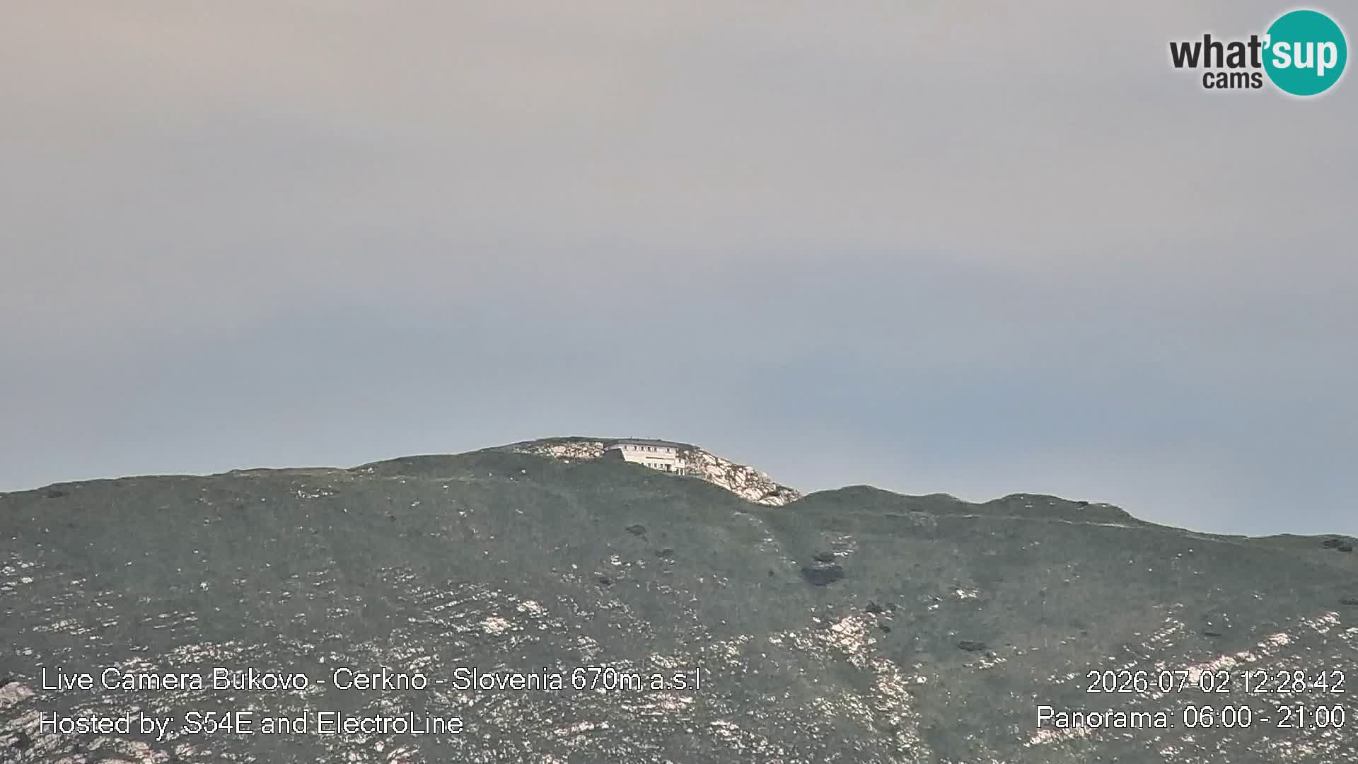 Web kamera Bukovo – Baška grapa | Cerkno | Slovenija