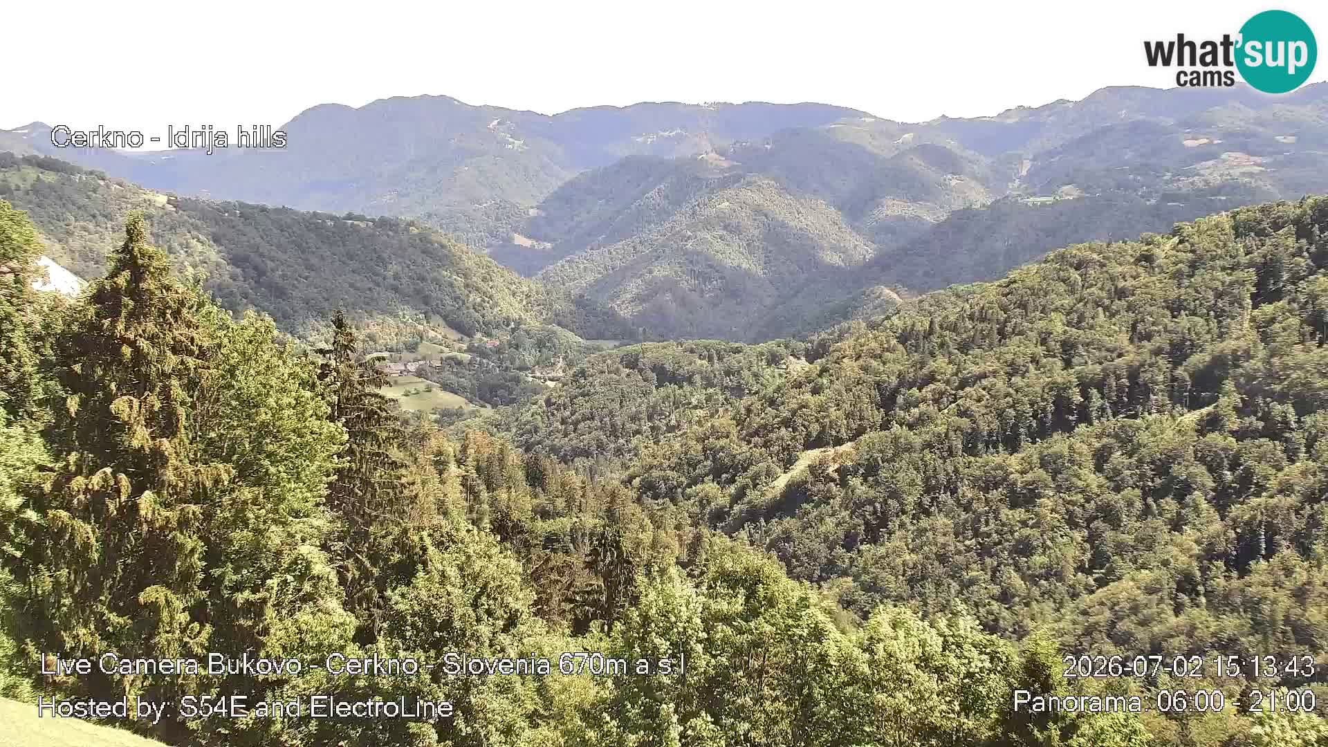 Webcam Bukovo – Baška grapa | Cerkno | Slovenia