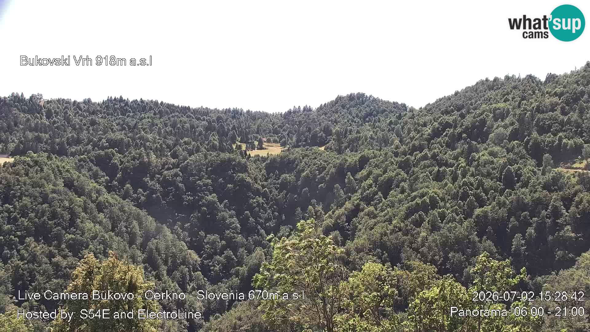 Webcam Bukovo – Baška grapa | Cerkno | Slovenia