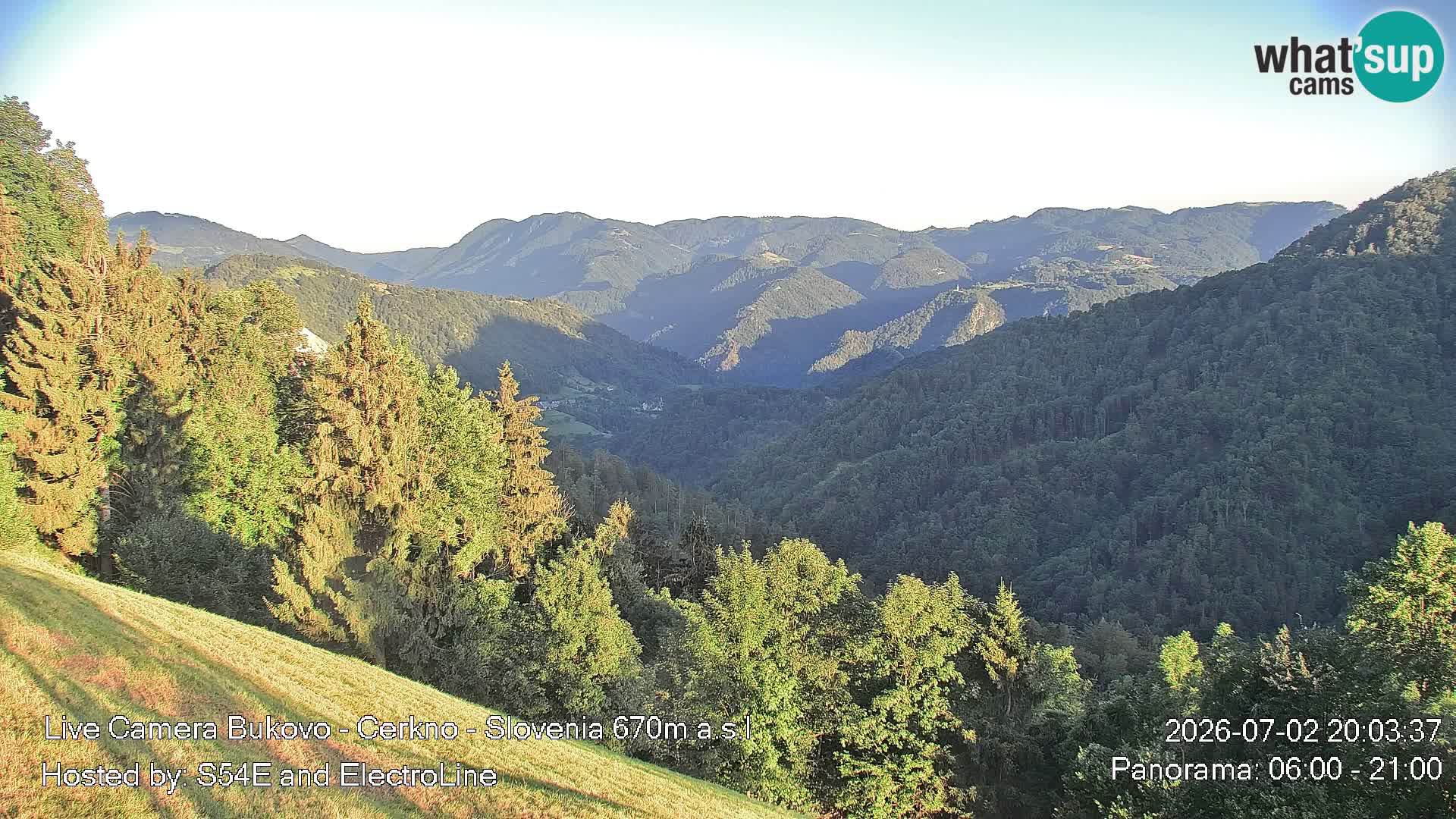 Webcam Bukovo – Baška grapa | Cerkno | Slovénie