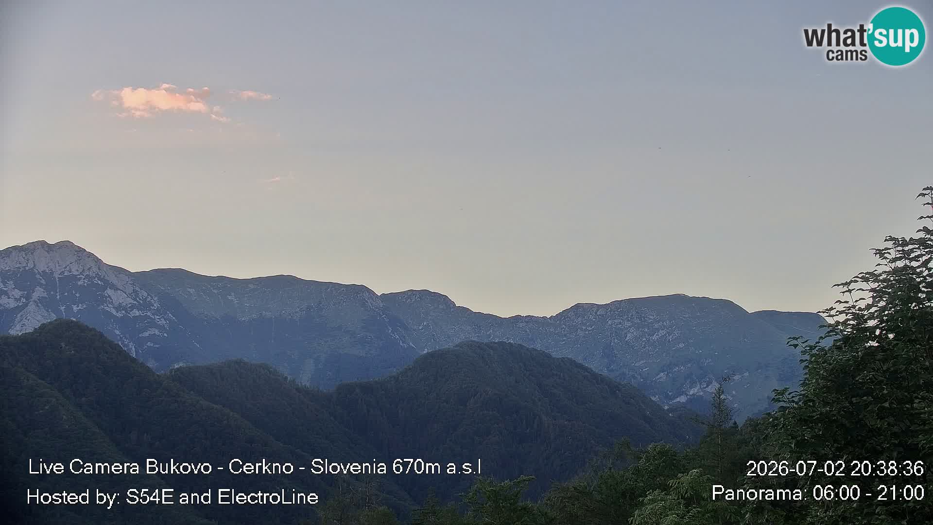 Webcam Bukovo – Baška grapa | Cerkno | Slovenia