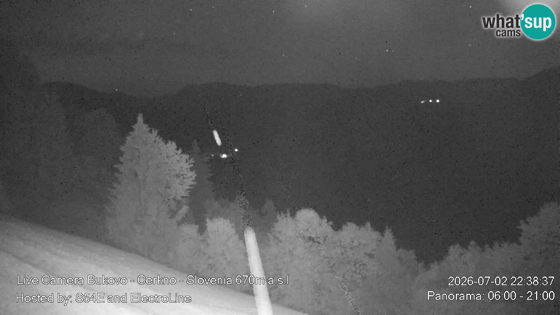 Webcam Bukovo – Baška grapa | Cerkno | Slovénie
