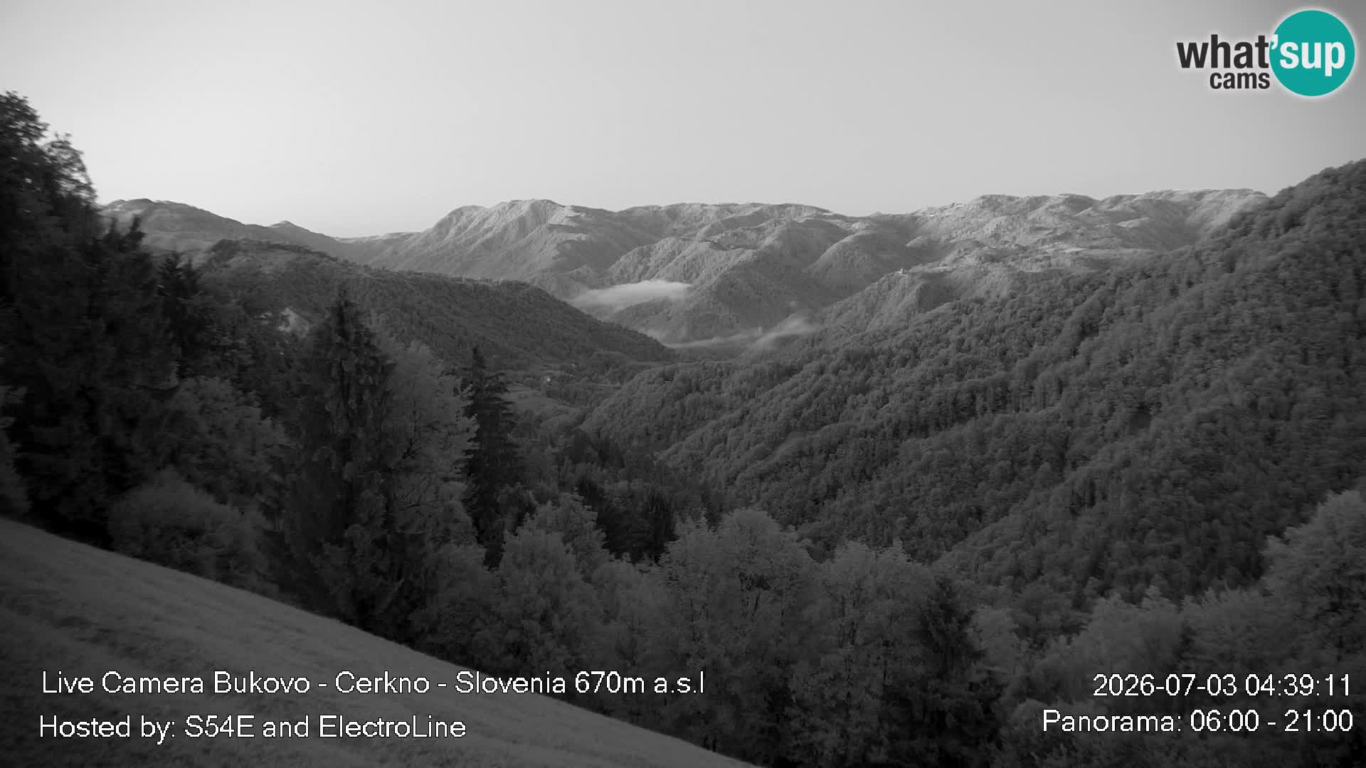 Webcam Bukovo – Baška grapa | Cerkno | Slovenia