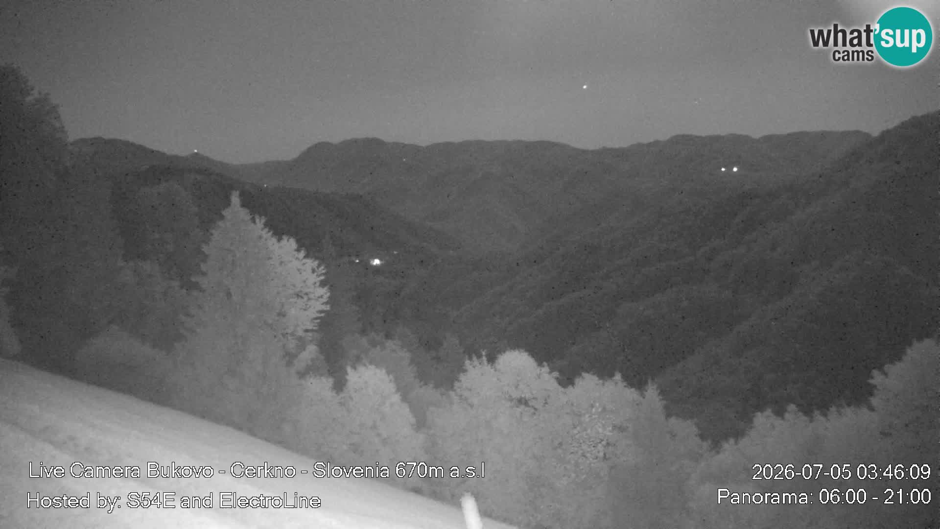 Webcam Bukovo – Baška grapa | Cerkno | Slovenia