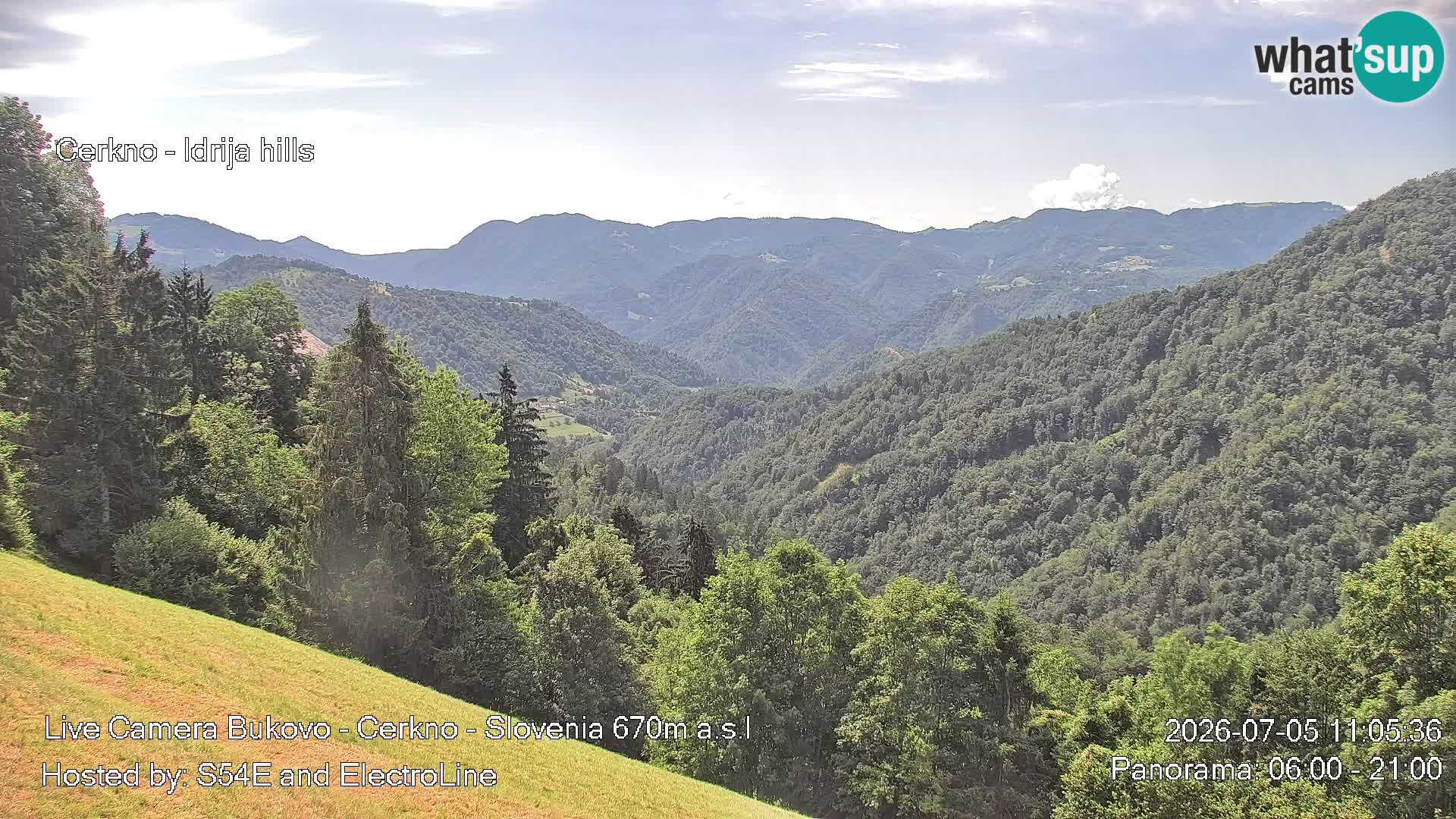 Webcam Bukovo – Baška grapa | Cerkno | Slovenia