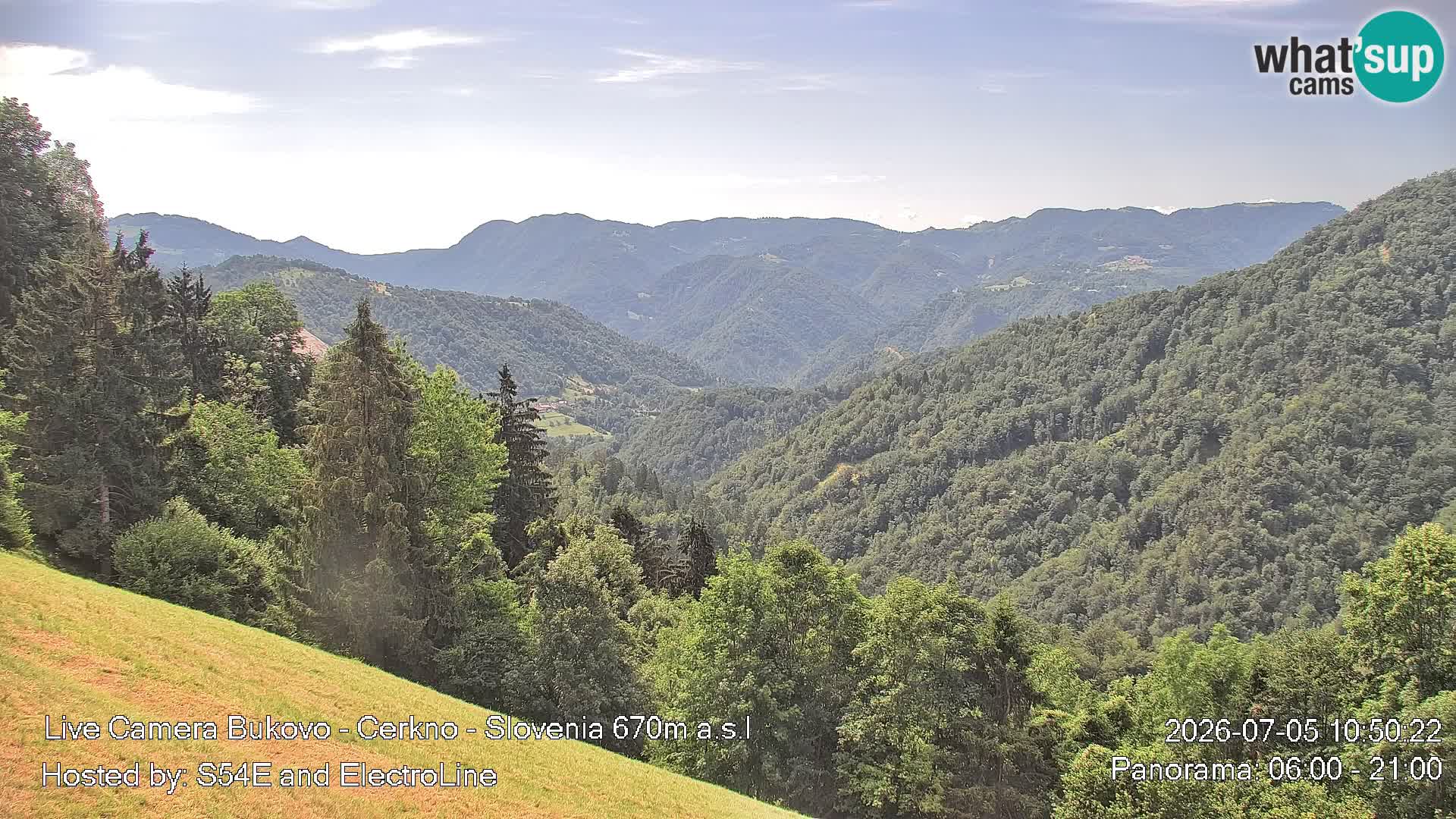 Webcam Bukovo – Baška grapa | Cerkno | Slovenia