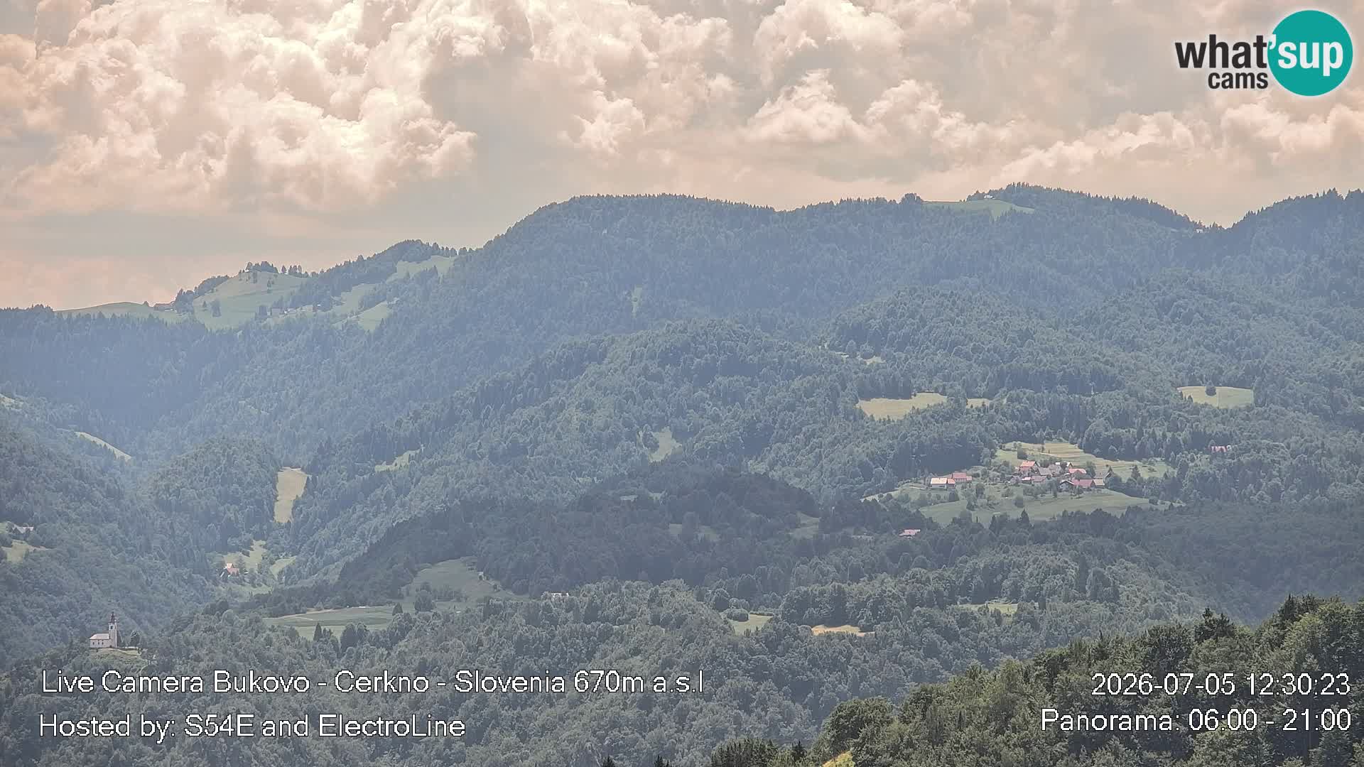 Bukovo Webcam – Baška grapa | Cerkno | Slowenien