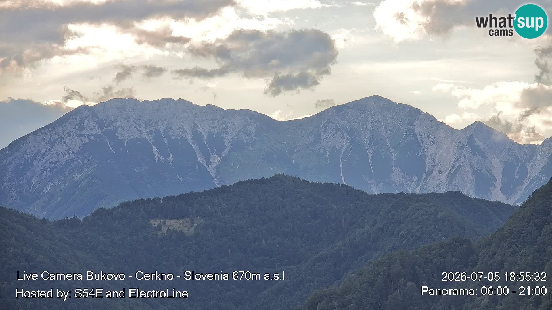 Webcam en vivo Bukovo – Baška grapa | Cerkno | Eslovenia