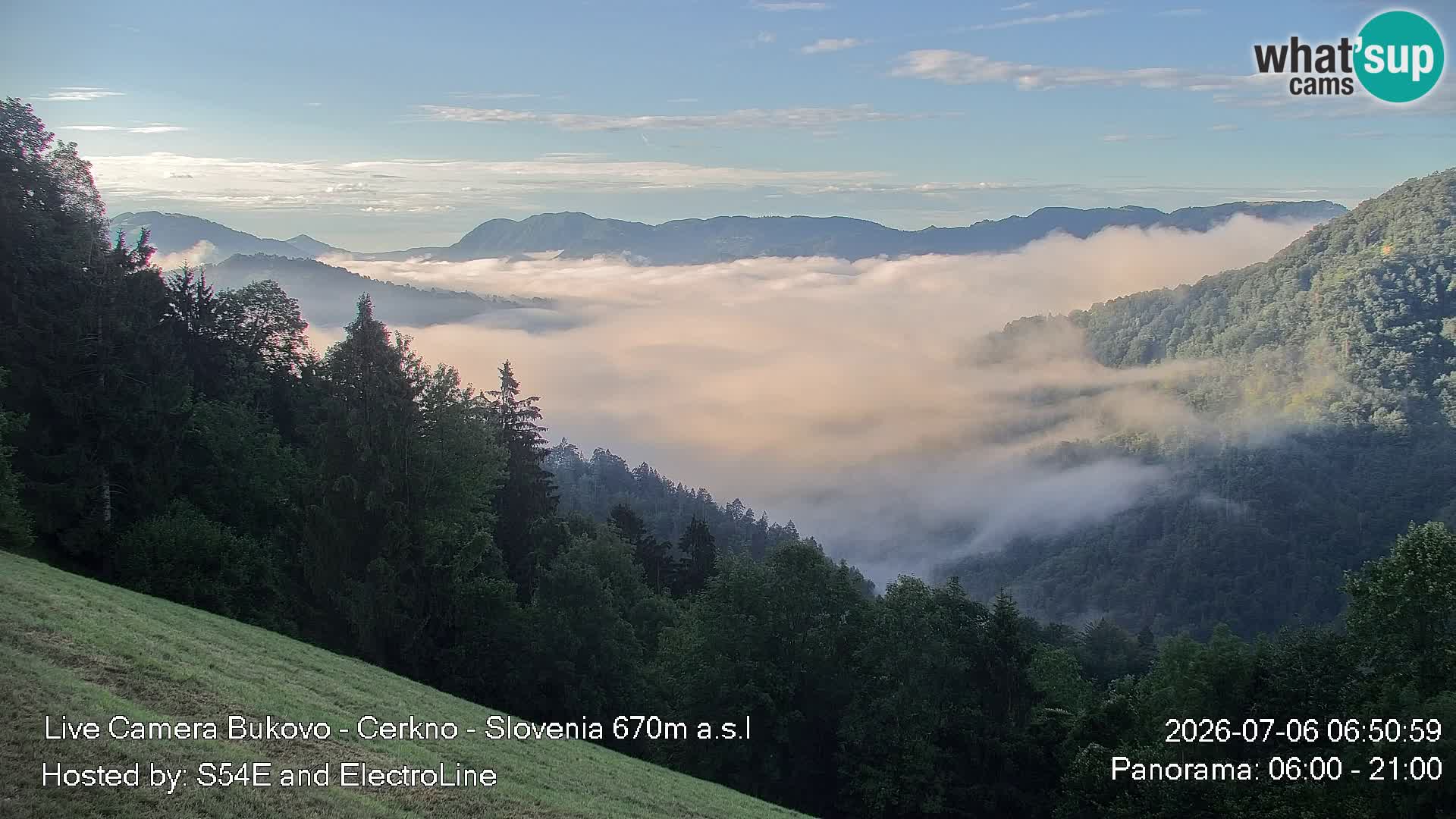 Bukovo Webcam – Baška grapa | Cerkno | Slowenien