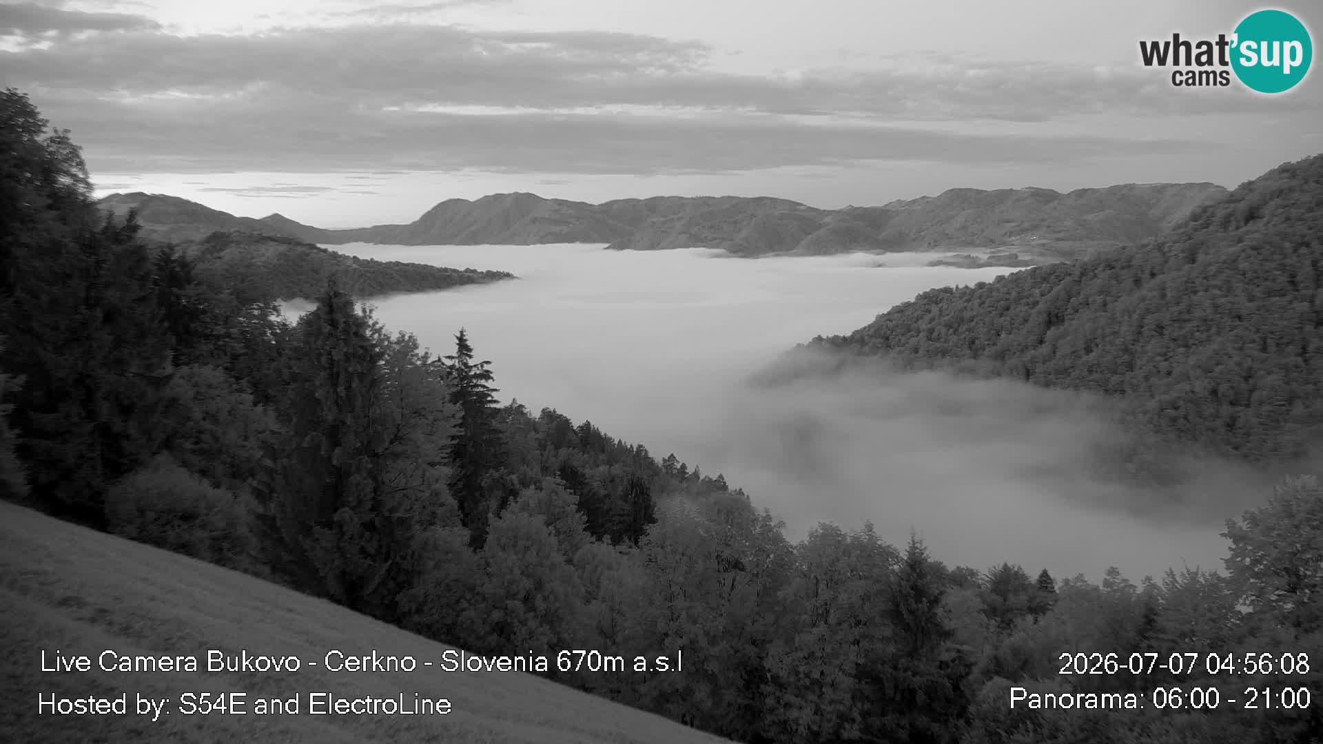 Webcam Bukovo – Baška grapa | Cerkno | Slovenia