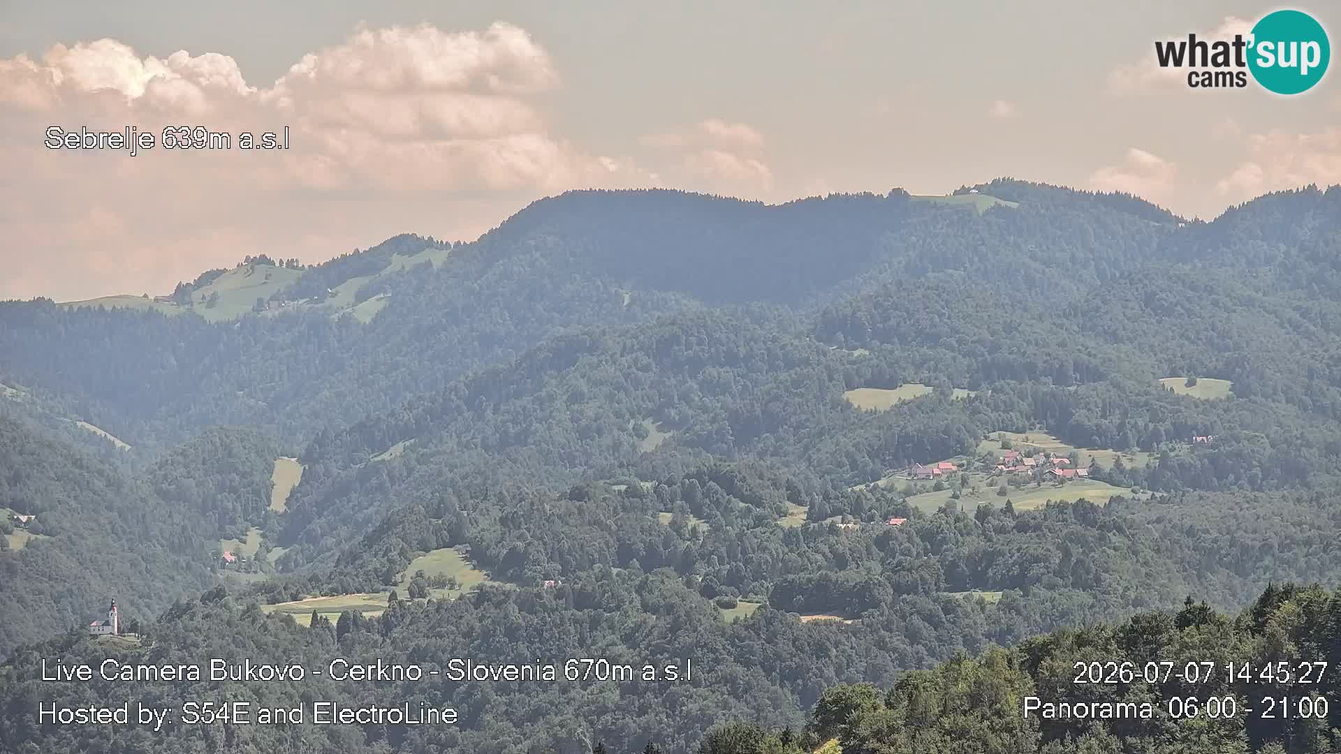 Webcam Bukovo – Baška grapa | Cerkno | Slovenia