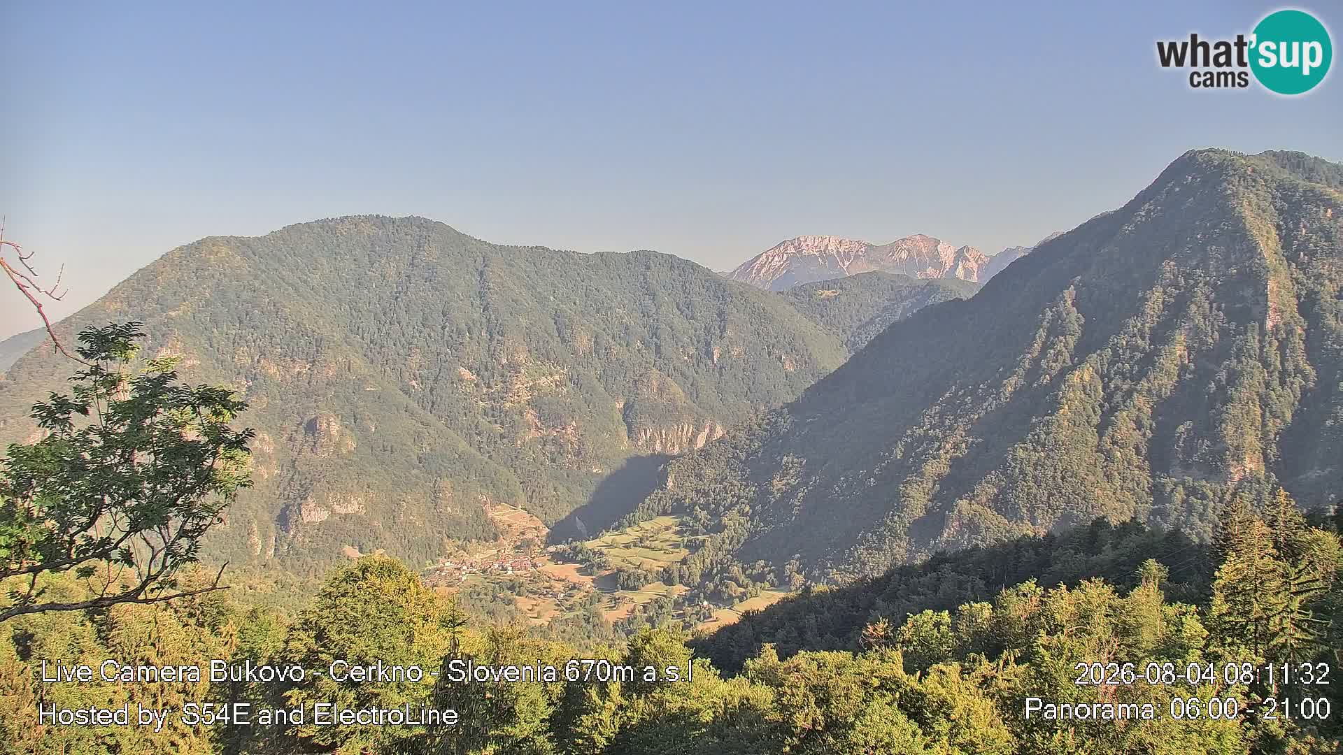 Webcam en vivo Bukovo – Baška grapa | Cerkno | Eslovenia