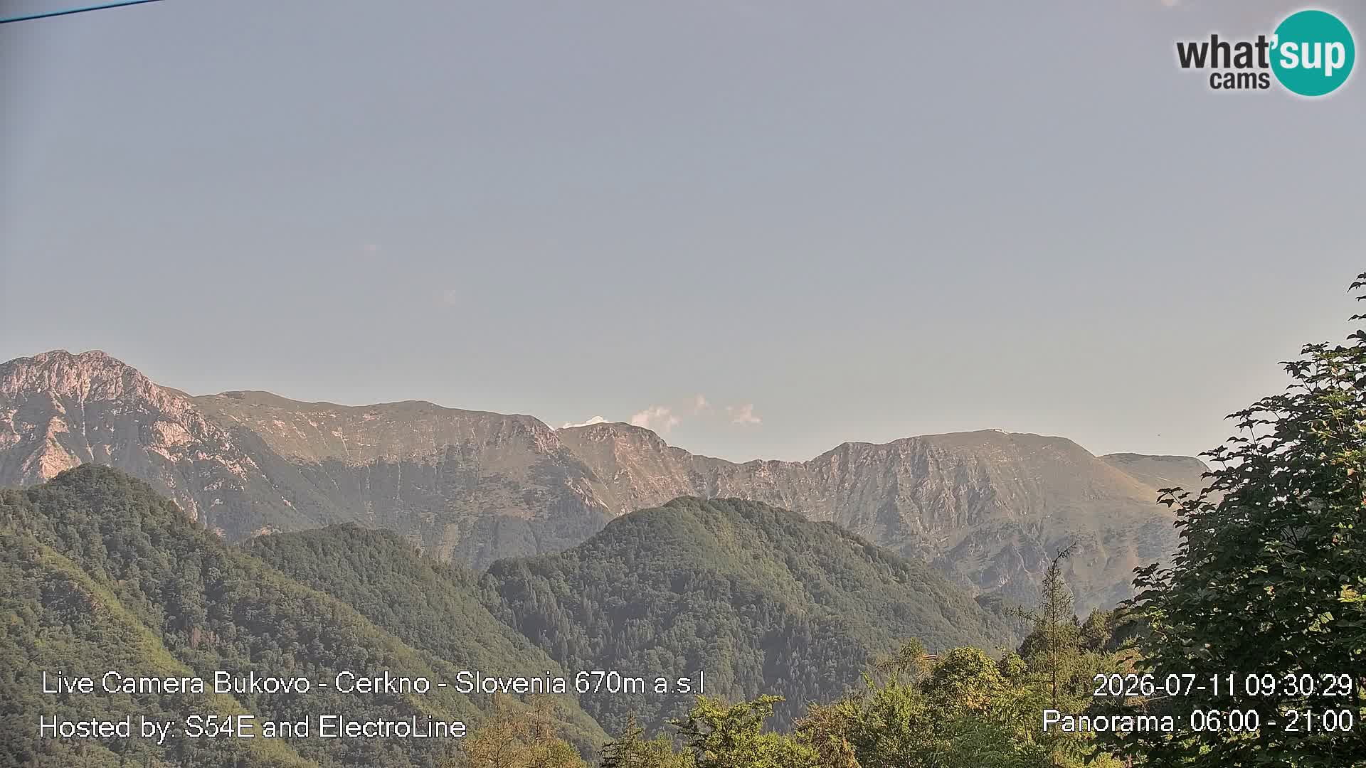 Webcam Bukovo – Baška grapa | Cerkno | Slovenia