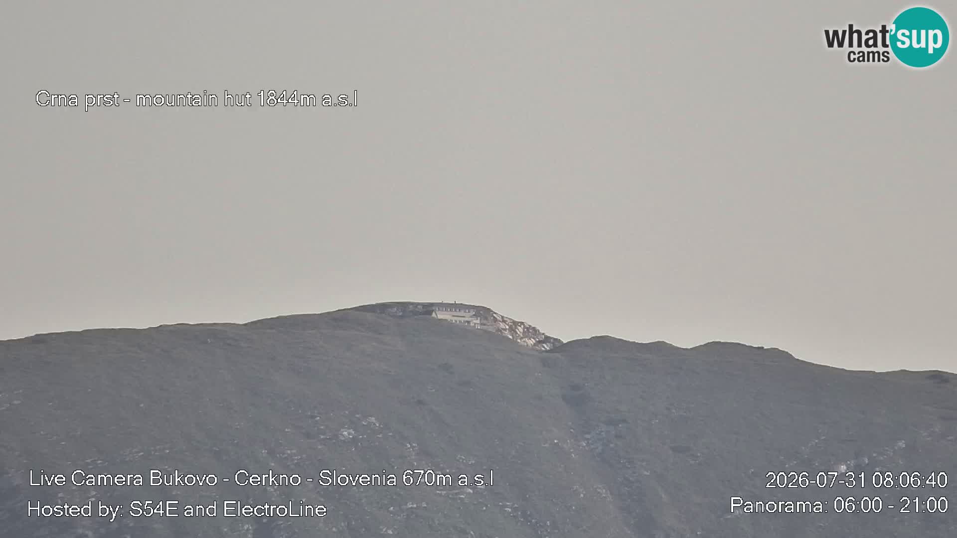 Web kamera Bukovo – Baška grapa | Cerkno | Slovenija