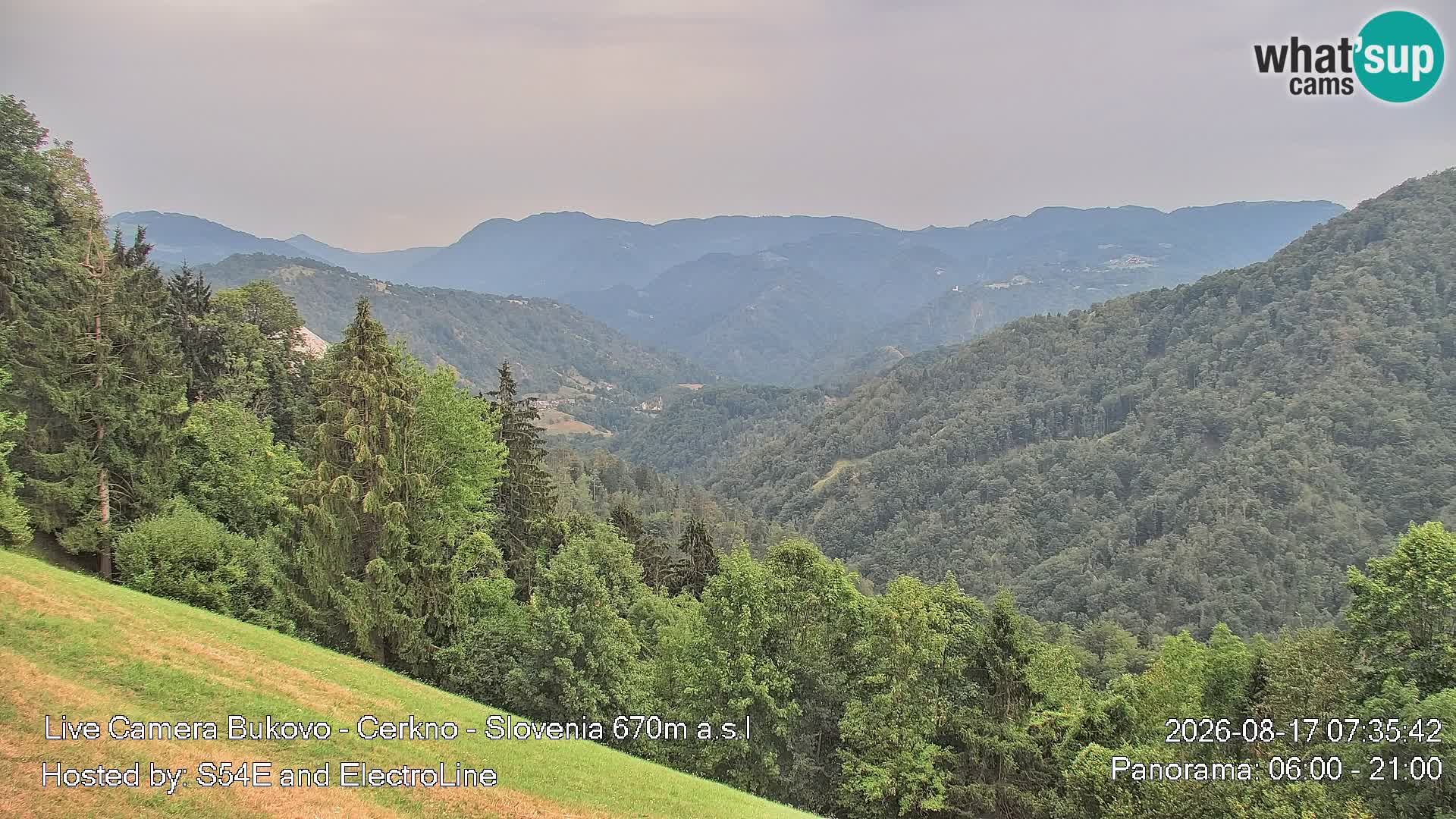 Webcam Bukovo – Baška grapa | Cerkno | Slovenia