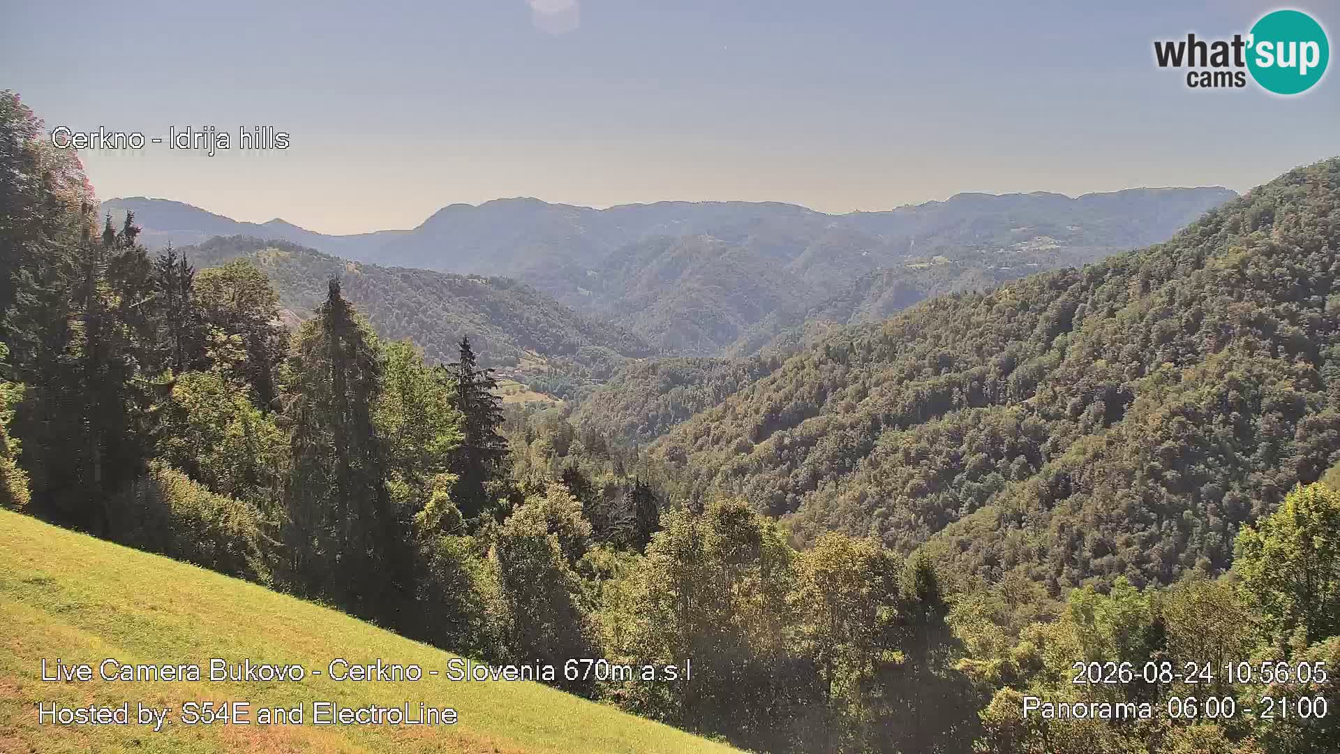 Bukovo Webcam – Baška grapa | Cerkno | Slowenien
