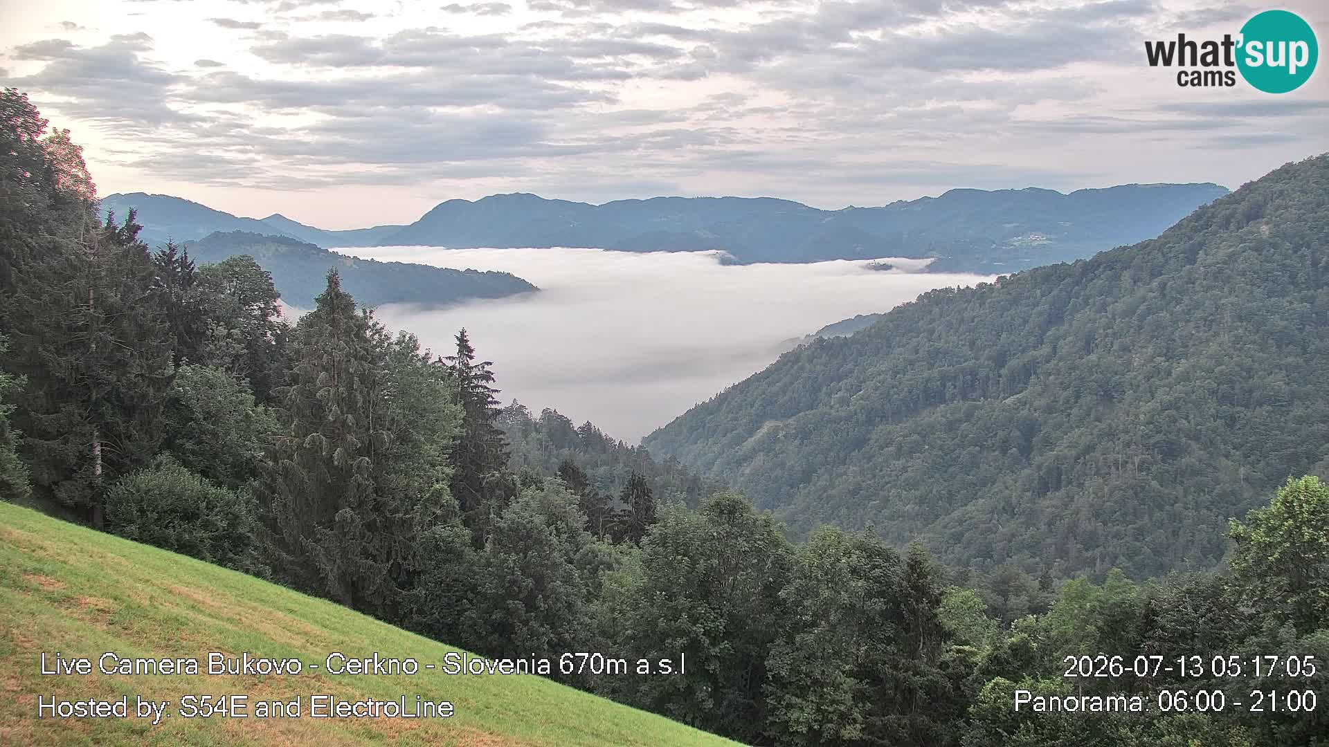 Bukovo Webcam – Baška grapa | Cerkno | Slowenien