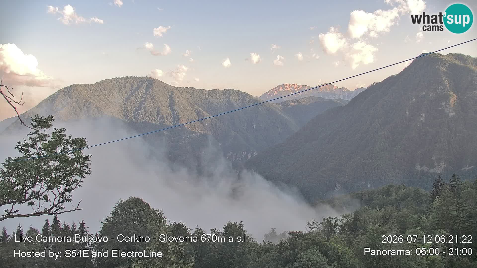Bukovo Webcam – Baška grapa | Cerkno | Slowenien