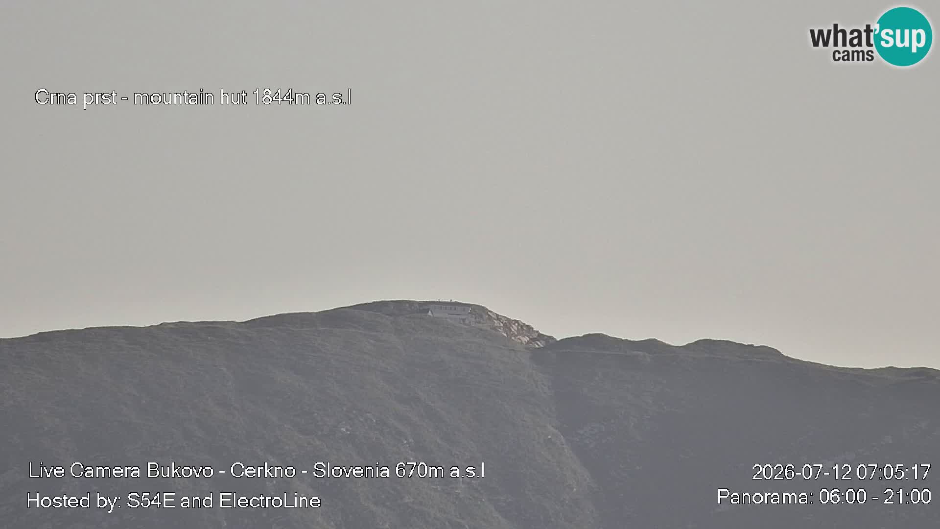 Web kamera Bukovo – Baška grapa | Cerkno | Slovenija