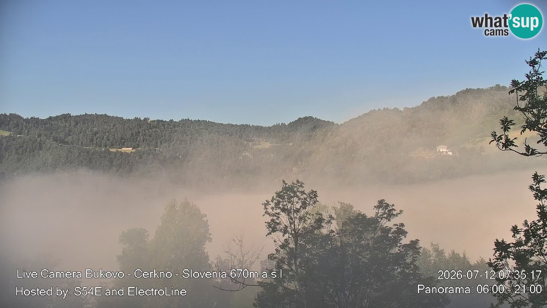 Bukovo Webcam – Baška grapa | Cerkno | Slowenien