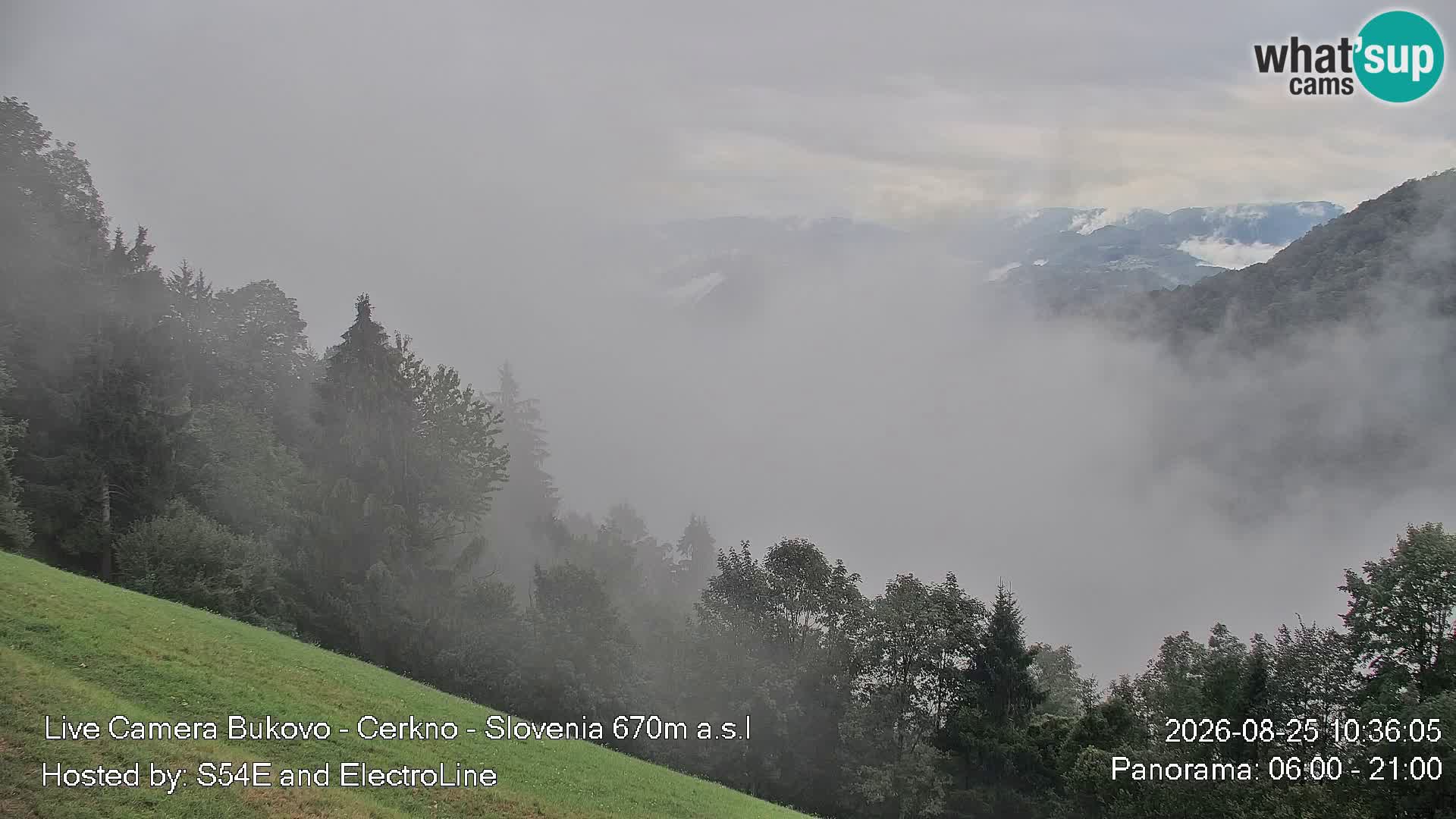 Webcam Bukovo – Baška grapa | Cerkno | Slovenia